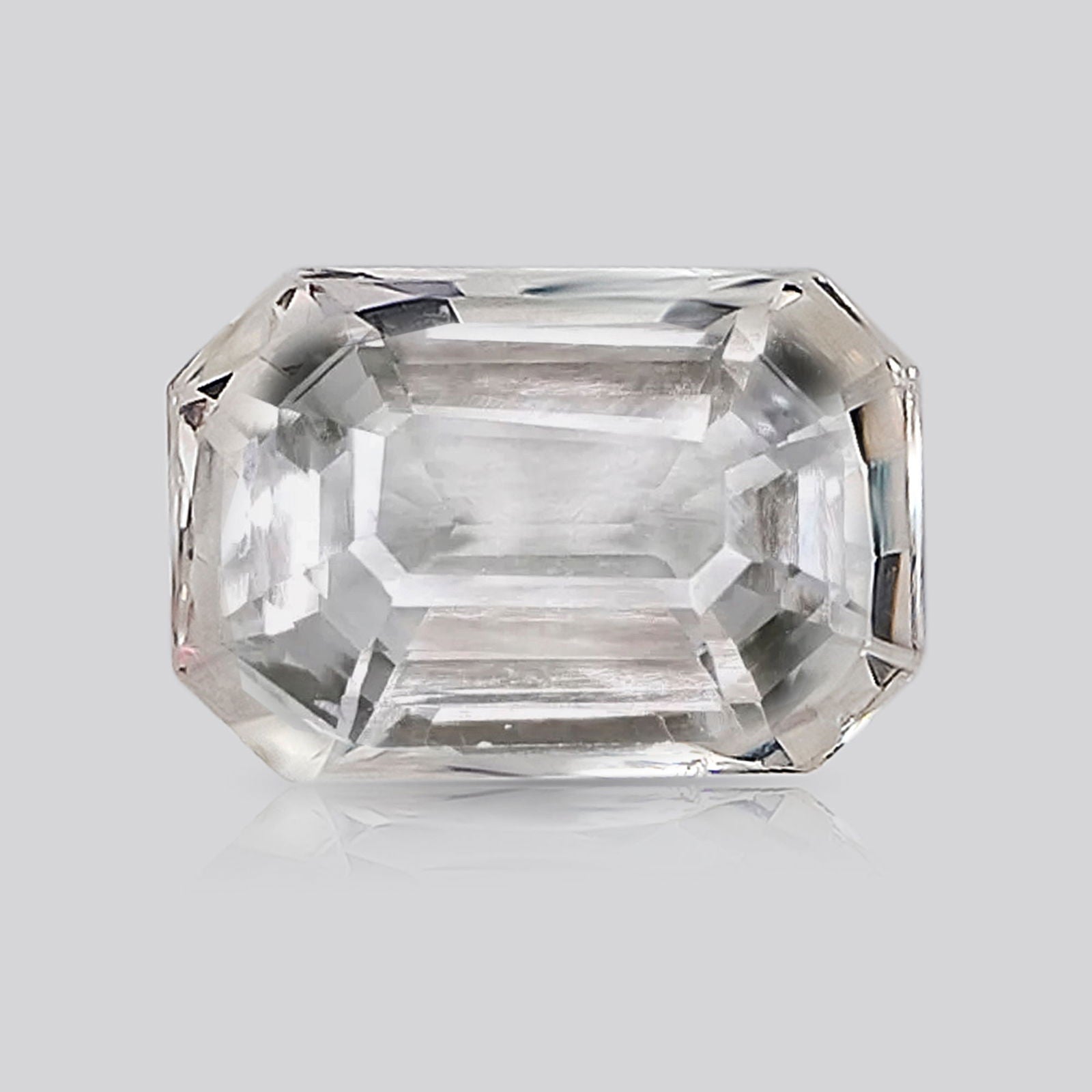 Gemsmantra White Sapphire (4.30 ratti)