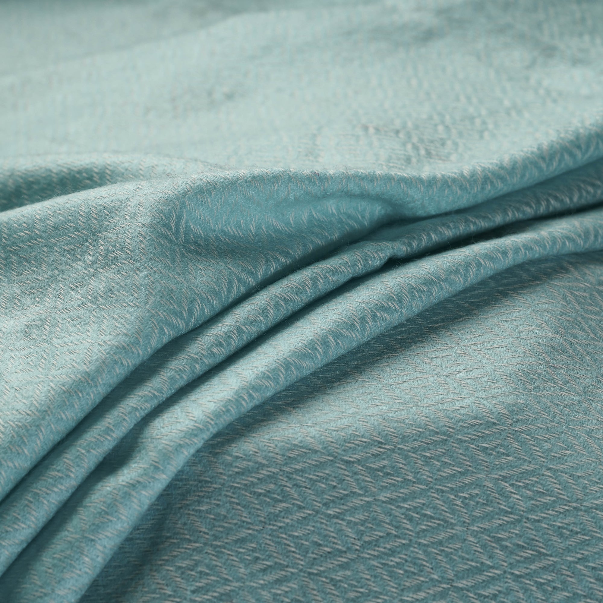 ITOKRI CRAFTS INITIATIVE Blue - Acrylic Fine Wool Fabric 28