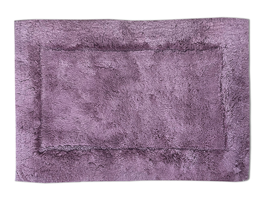 Spaces India Dries You Quicker Lilac Hygro Cotton Large Bath Mat - Hygro By Spaces - view 2