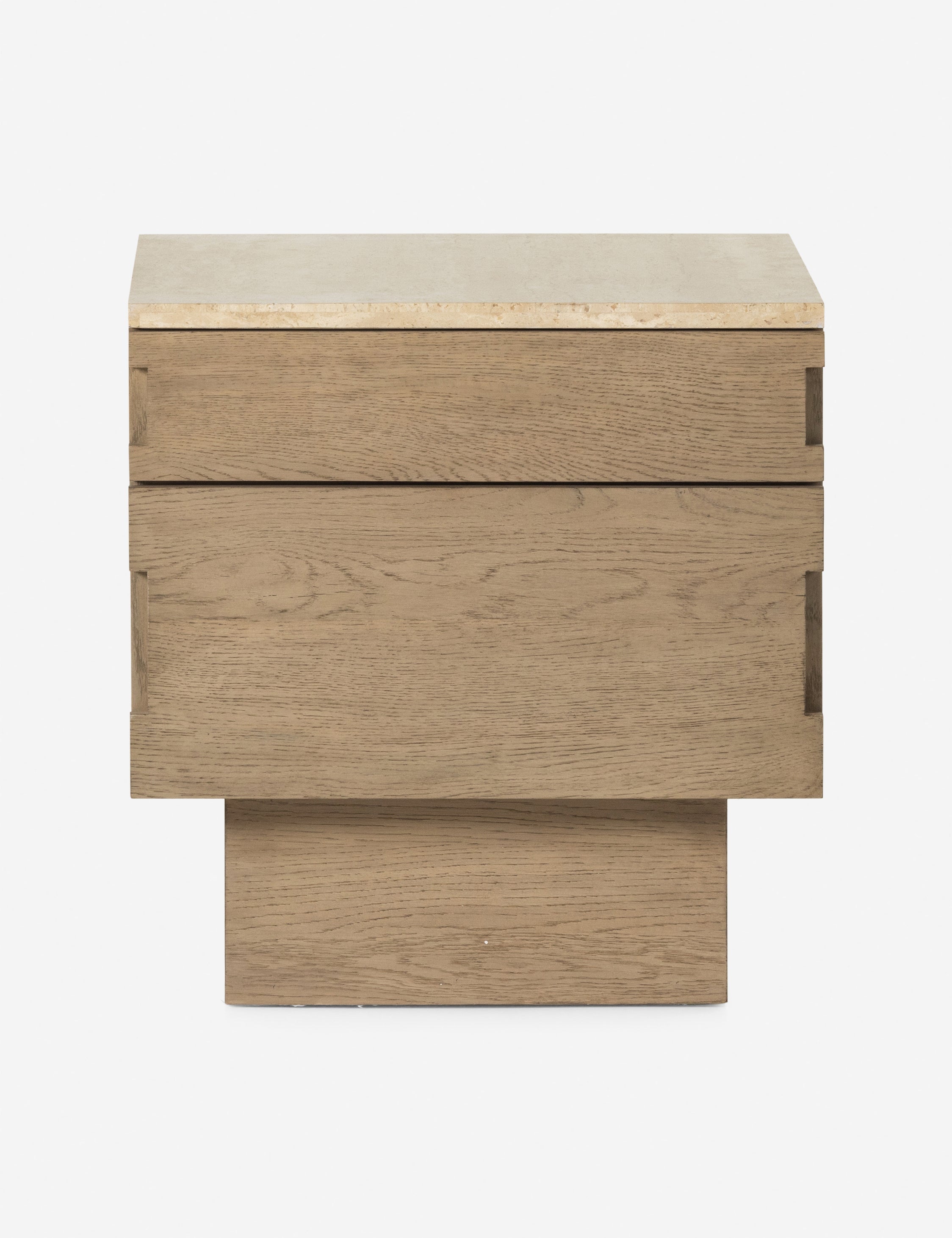 Lulu and Georgia Brecken Nightstand – Natural Oak