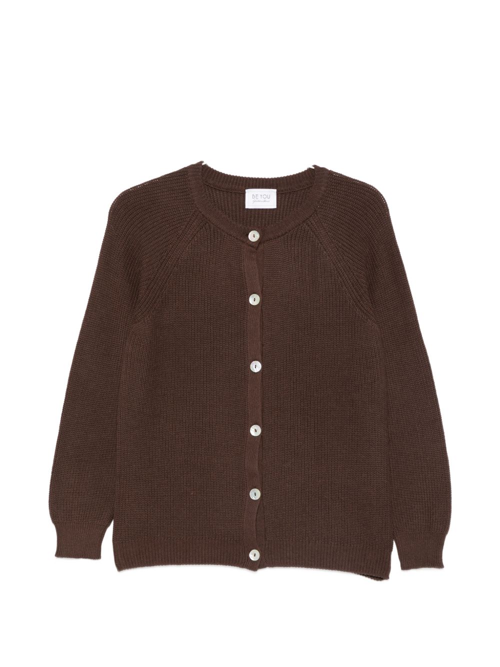 Beyou Cotton and cashmere cardigan – Cotton 85%, Cashmere 15%