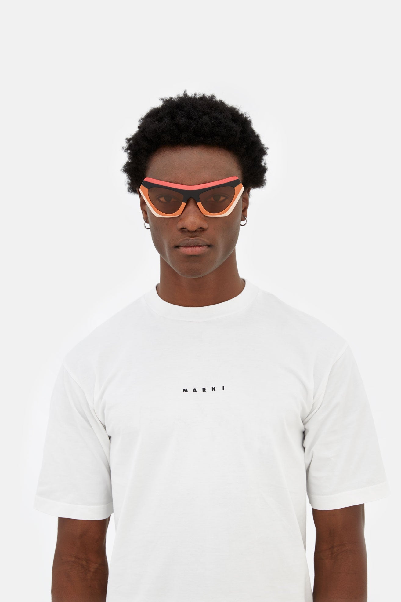 MARNI Devil's Pool Stripes Orange - view 5