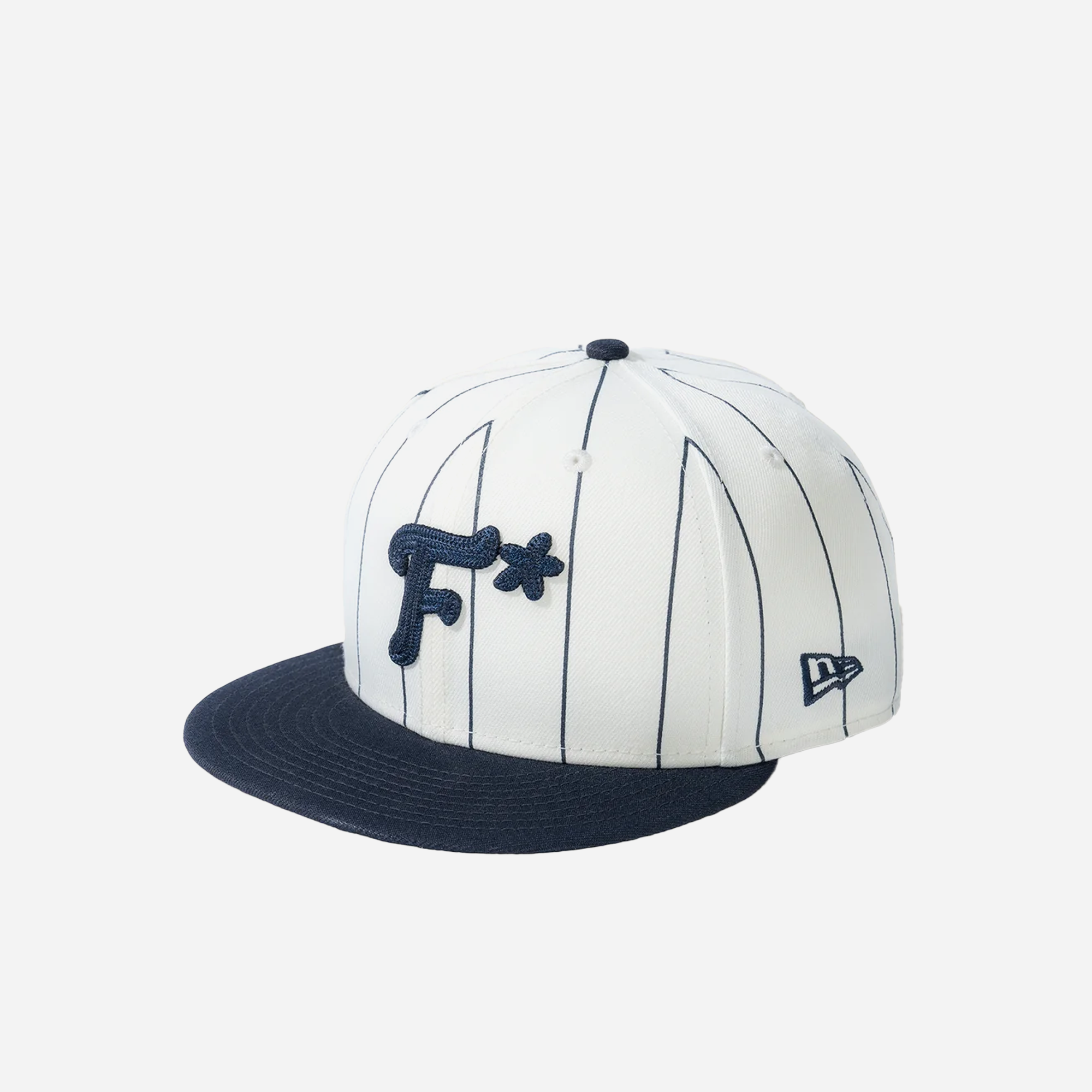 Golf Le Fleur Striped F Fitted Hat Navy - view 2