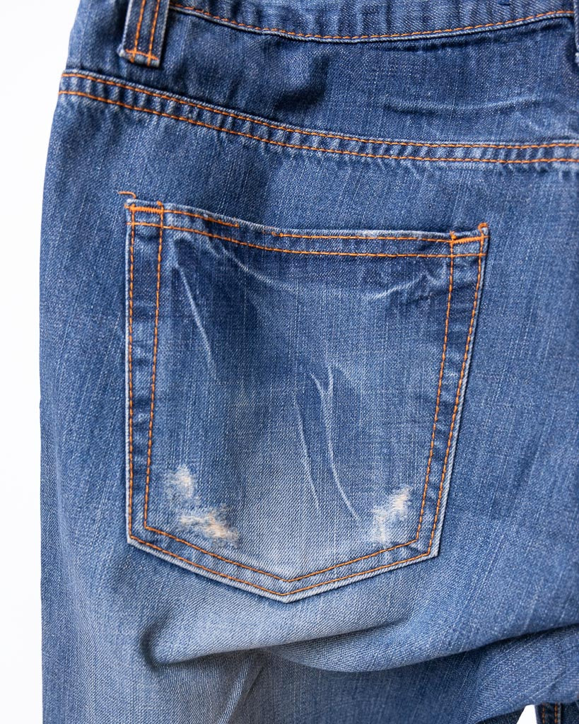 Dolce & Gabbana 2000S Japan Denim Pants Y2K Style - view 6