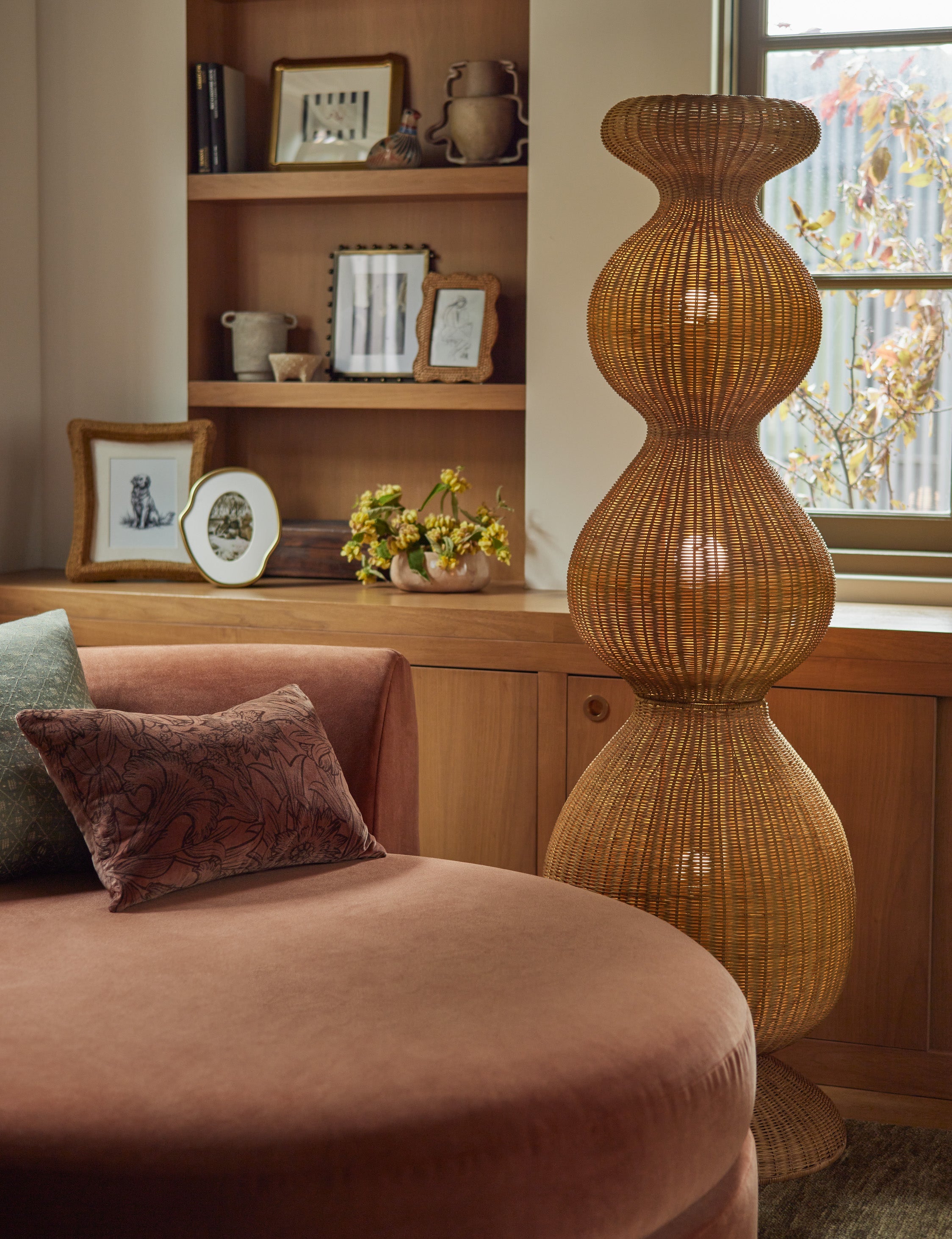 Lulu and Georgia Olivera Floor Lamp – Natural - view 2