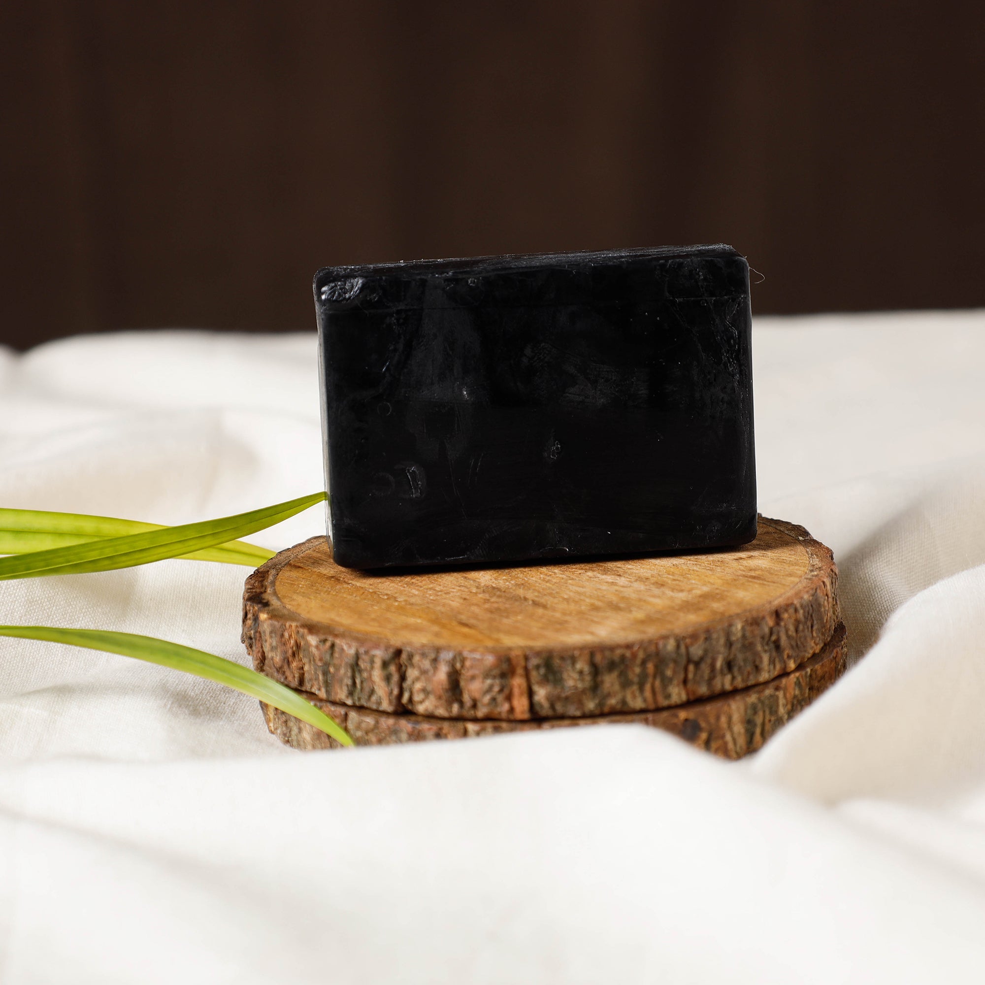 ITOKRI CRAFTS INITIATIVE Bihra Handmade Natural Charcoal Soap (100gm) - view 2