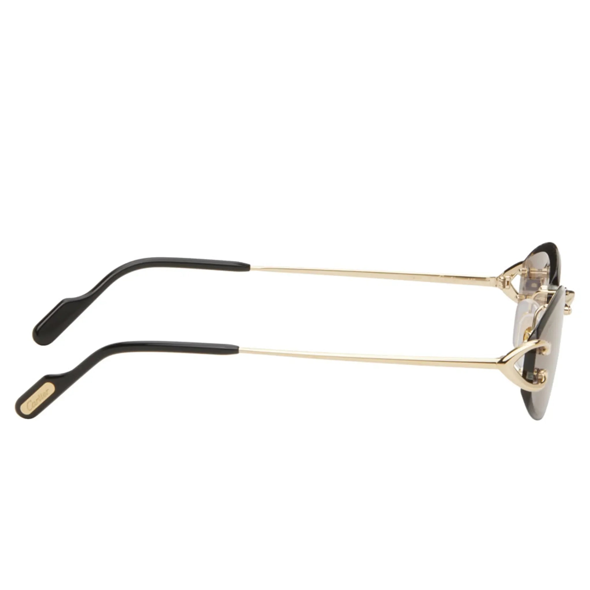 Cartier Eyewear CT0467S-001 Gold Grey Sunglasses - view 3