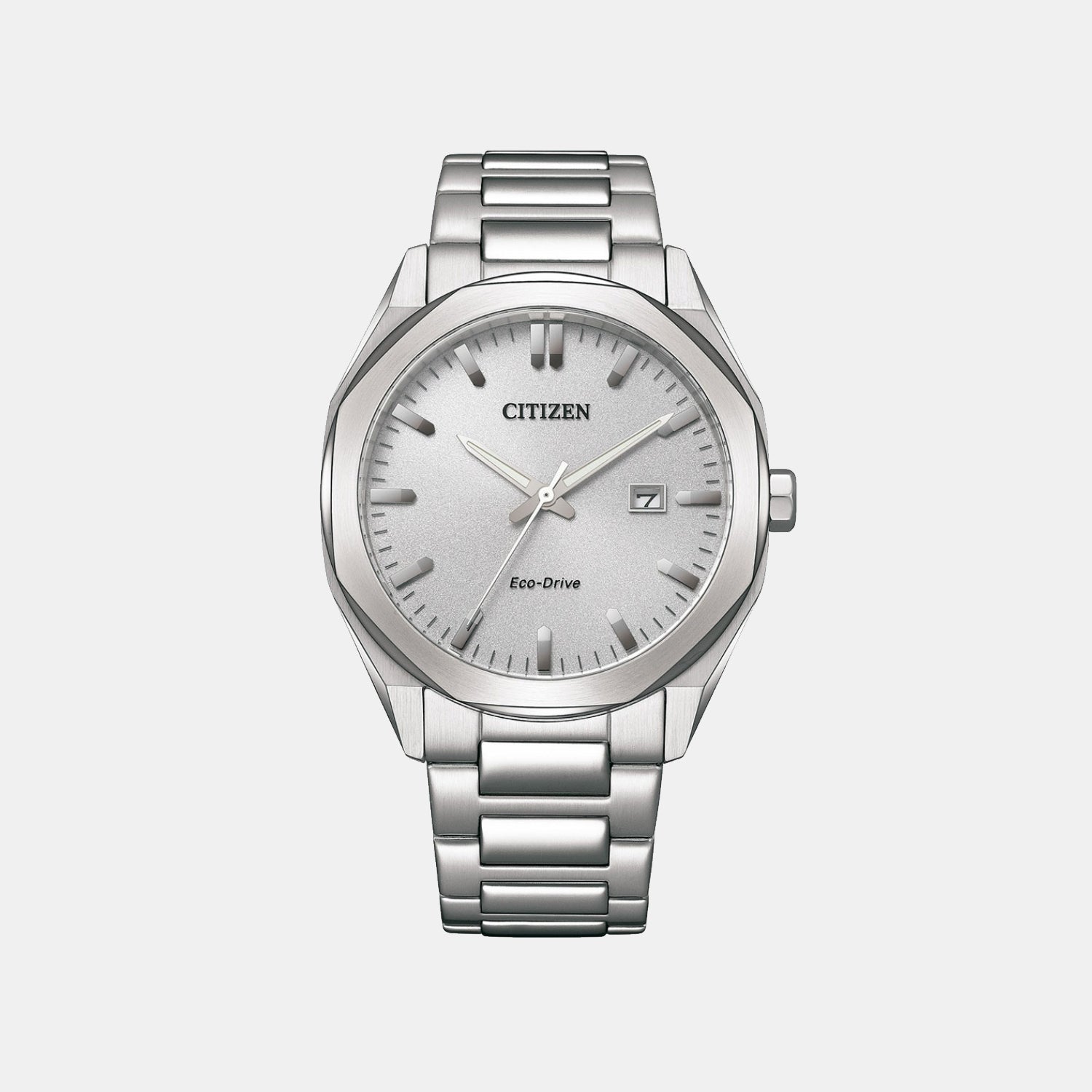 Citizen Eco-Drive Men Eco-Drive White Dial Analog Stainless Steel Watch BM7600-81A