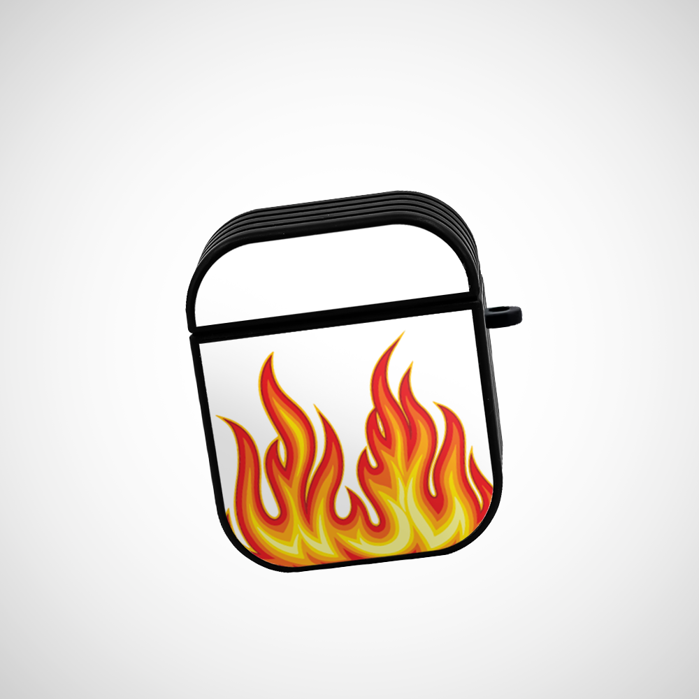 Cover It Up Flames Glass Airpods 2nd Gen Case Covers