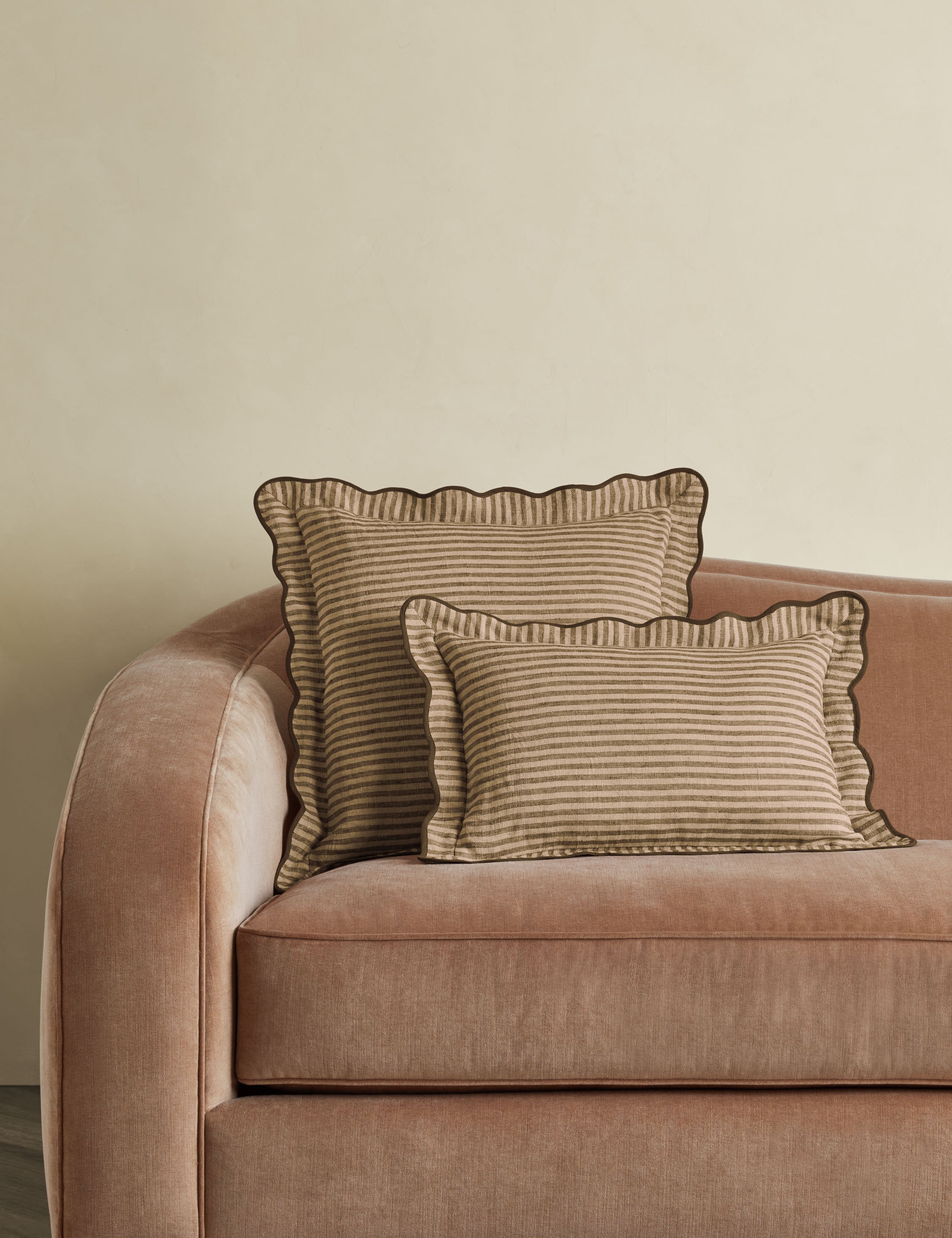 Lulu and Georgia Lanie Linen Pillow by Sarah Sherman Samuel - view 2