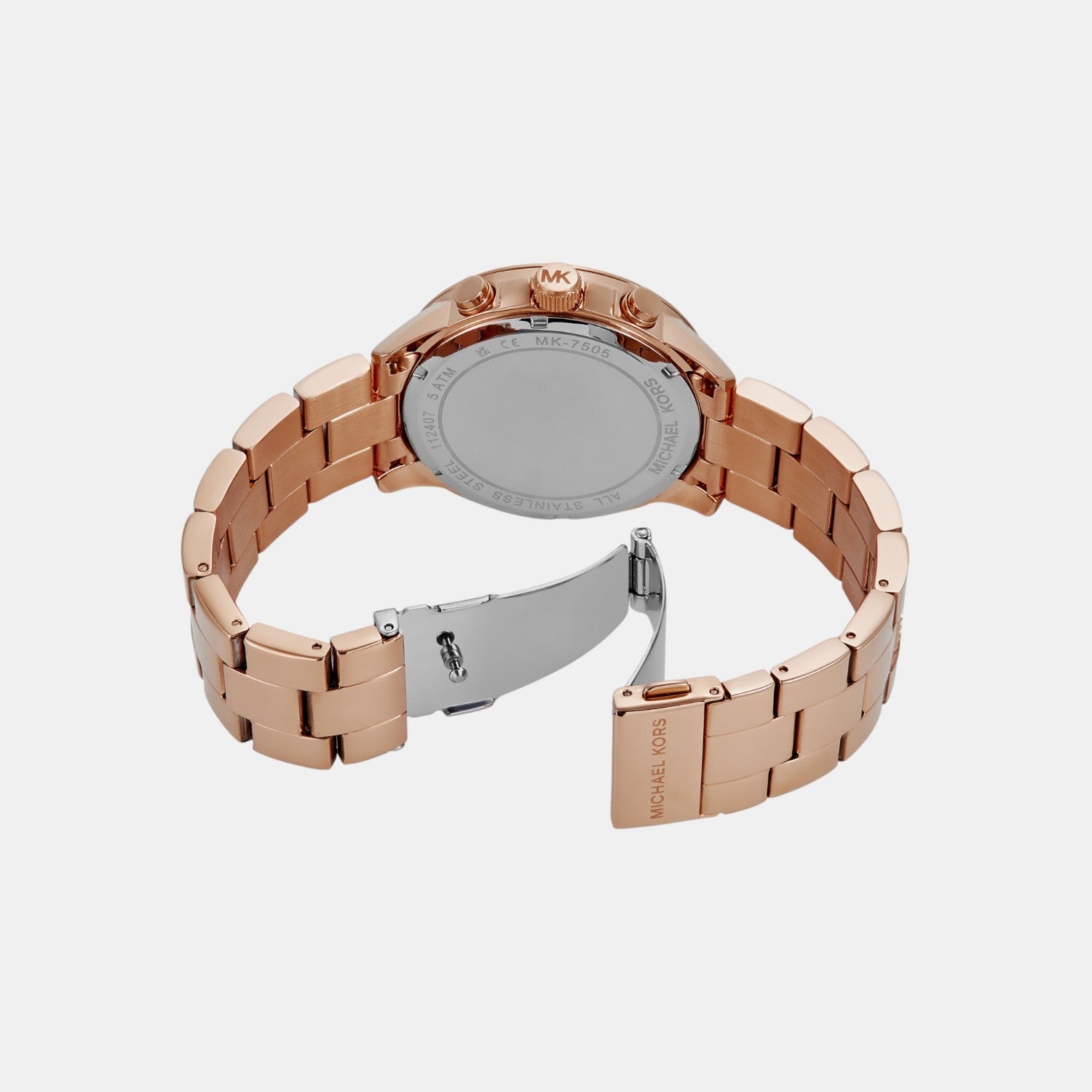 Michael Kors Brynn Women Quartz Rose Gold Dial Chronograph Stainless Steel Watch MK7505 - view 5