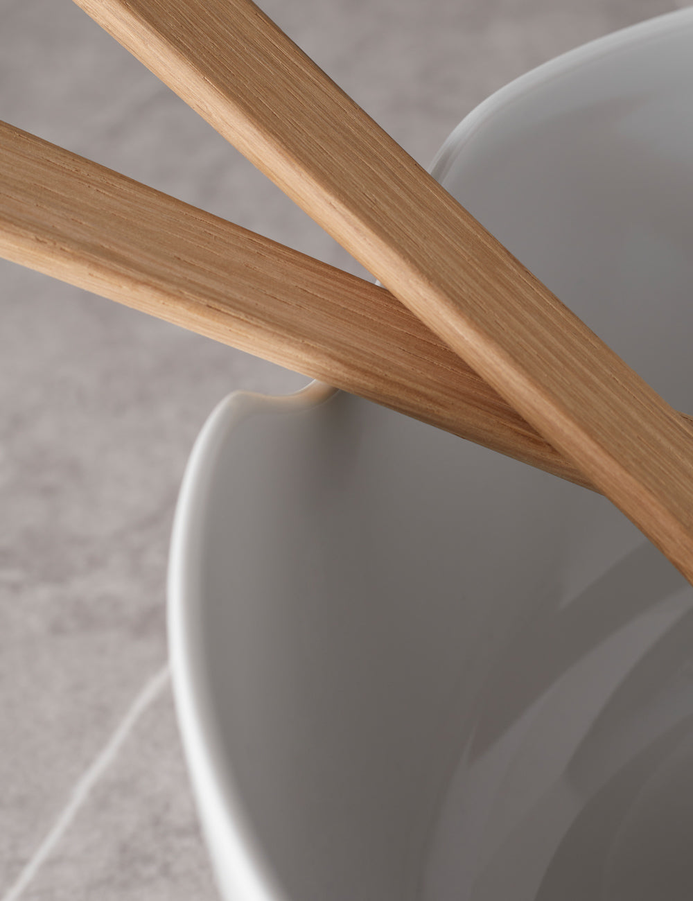 Lulu and Georgia Dine Bowl + Oak Servers by LSA International - view 3