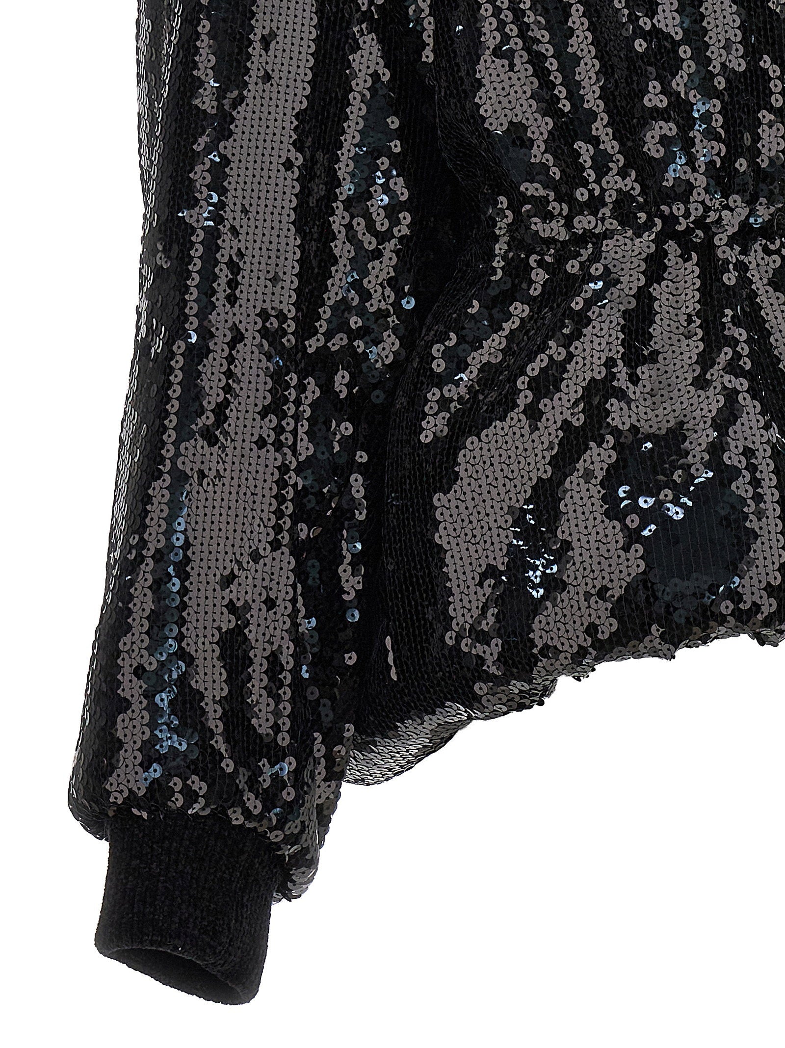 Alexandre Vauthier Sequin Bomber Jacket – 100% polyester - view 5