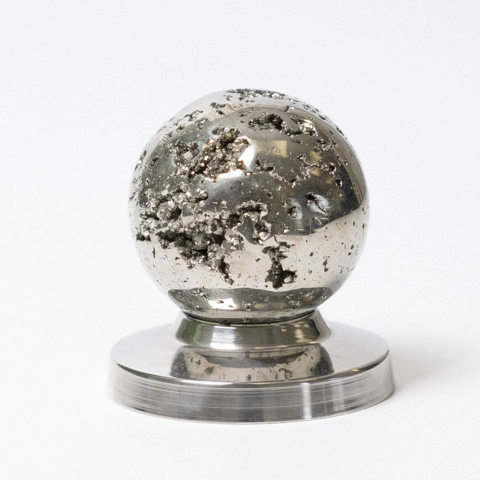 Tiny Rituals Natural Pyrite Sphere - AAA Premium Quality - view 8