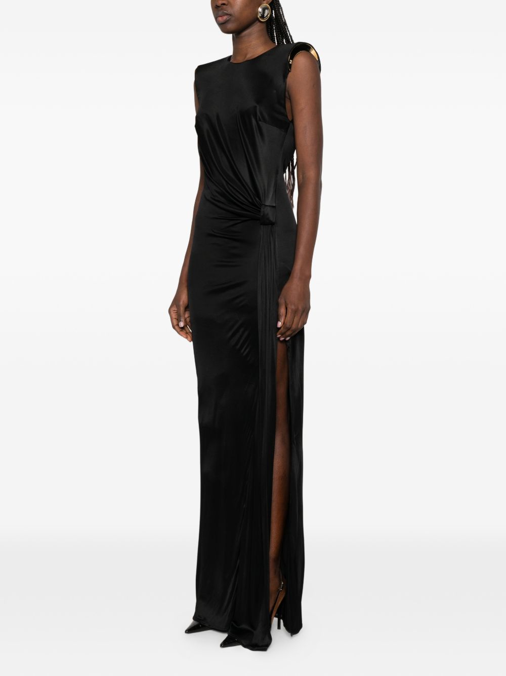 Elisabetta Franchi Long evening dress – 100% Viscose - view 2