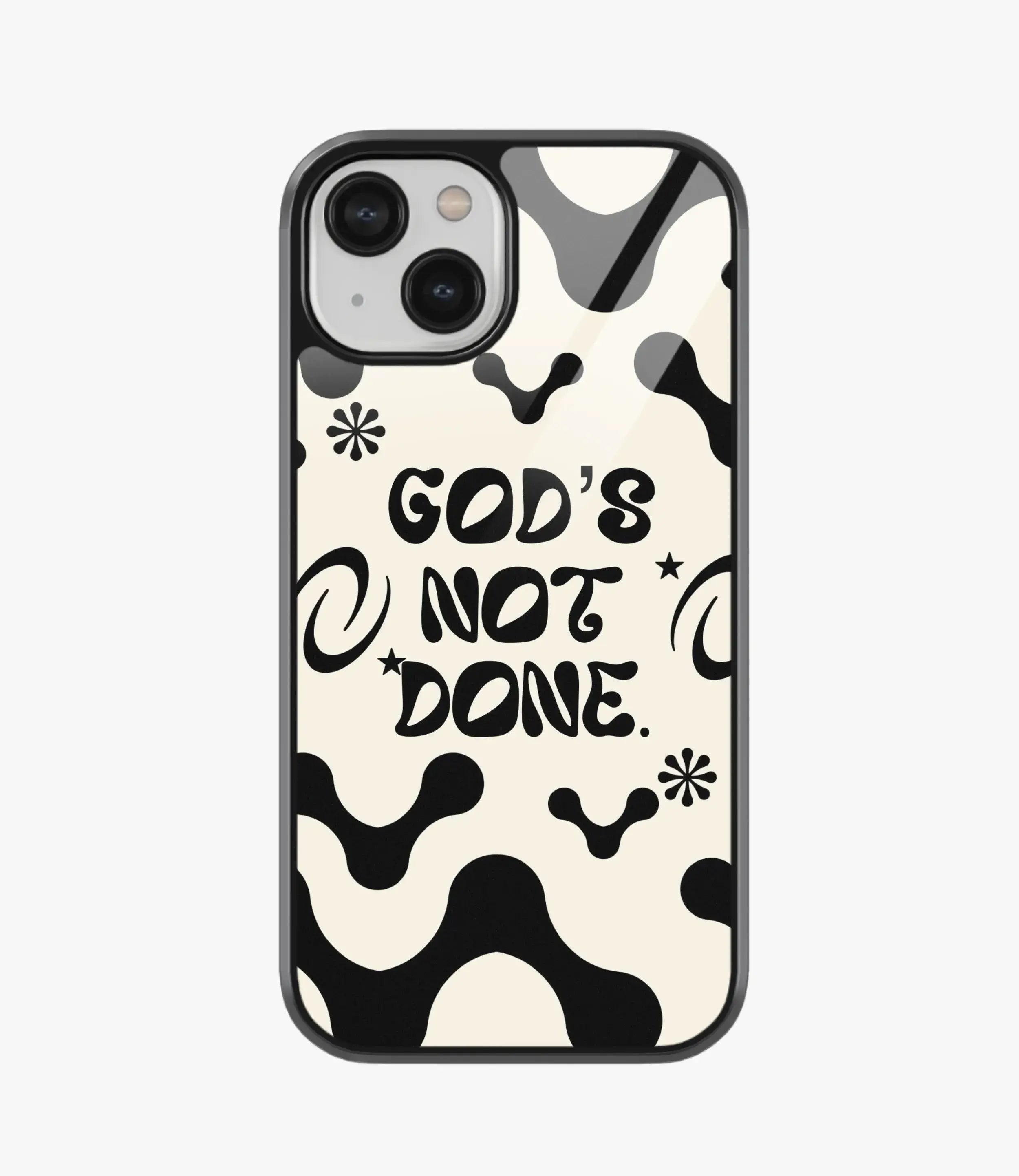 The Case Company God's Not Done Glass Case