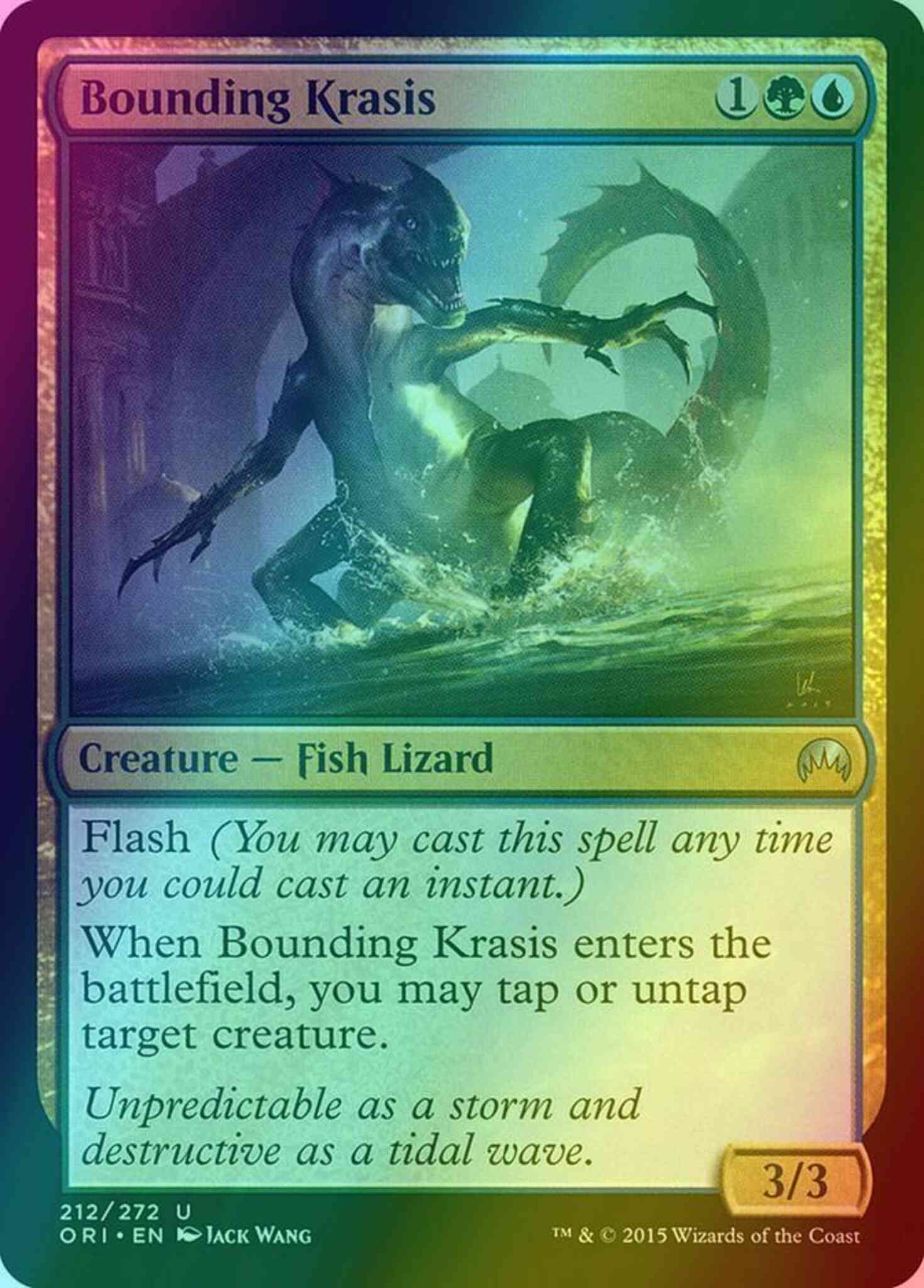 Krasis 212 magic – Bounding Krasis [212] [Magic Origins] [Foil]