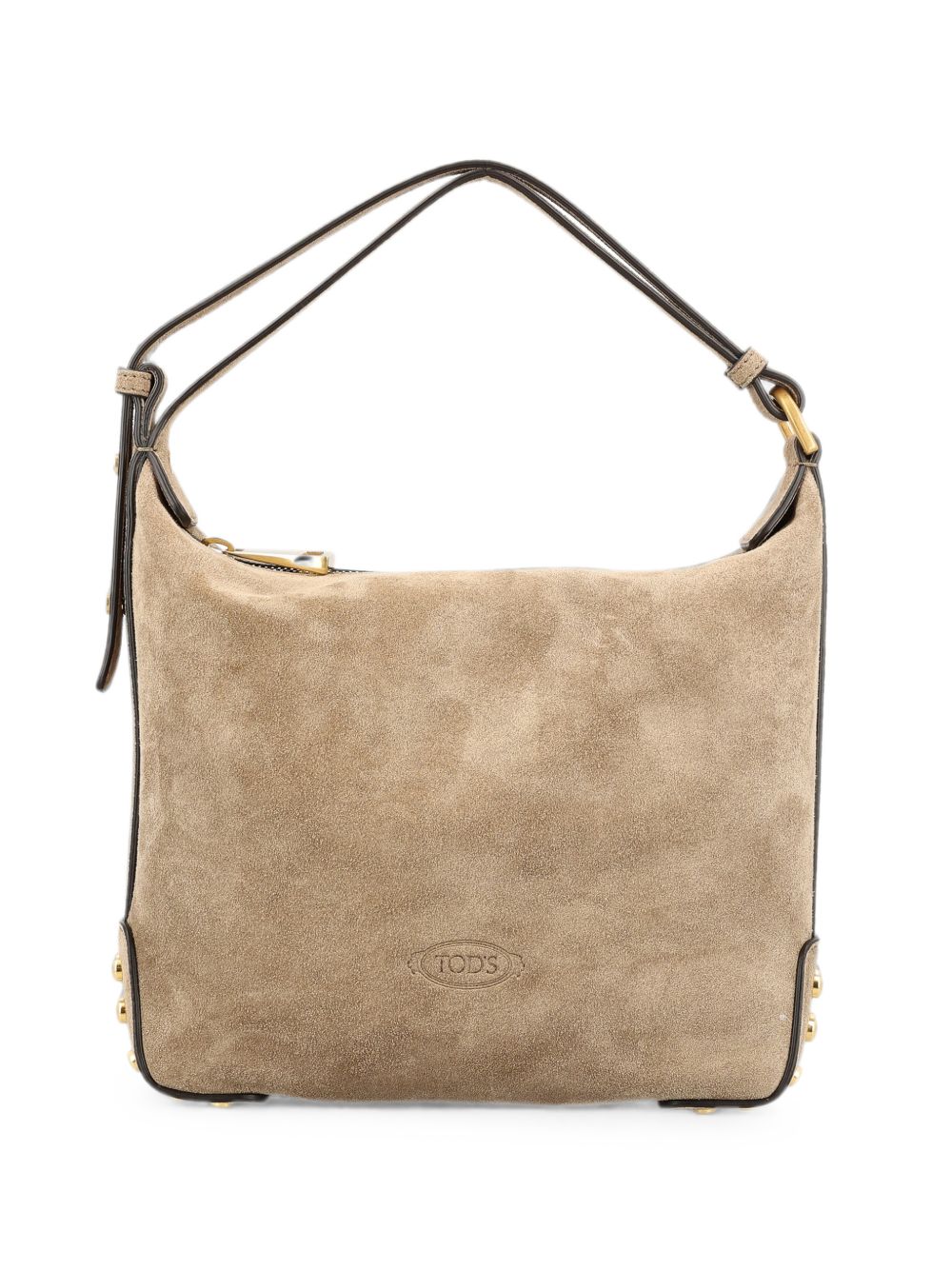 Tod's Gommino Leather Shoulder Bag – Outer: Calf Suede 100%