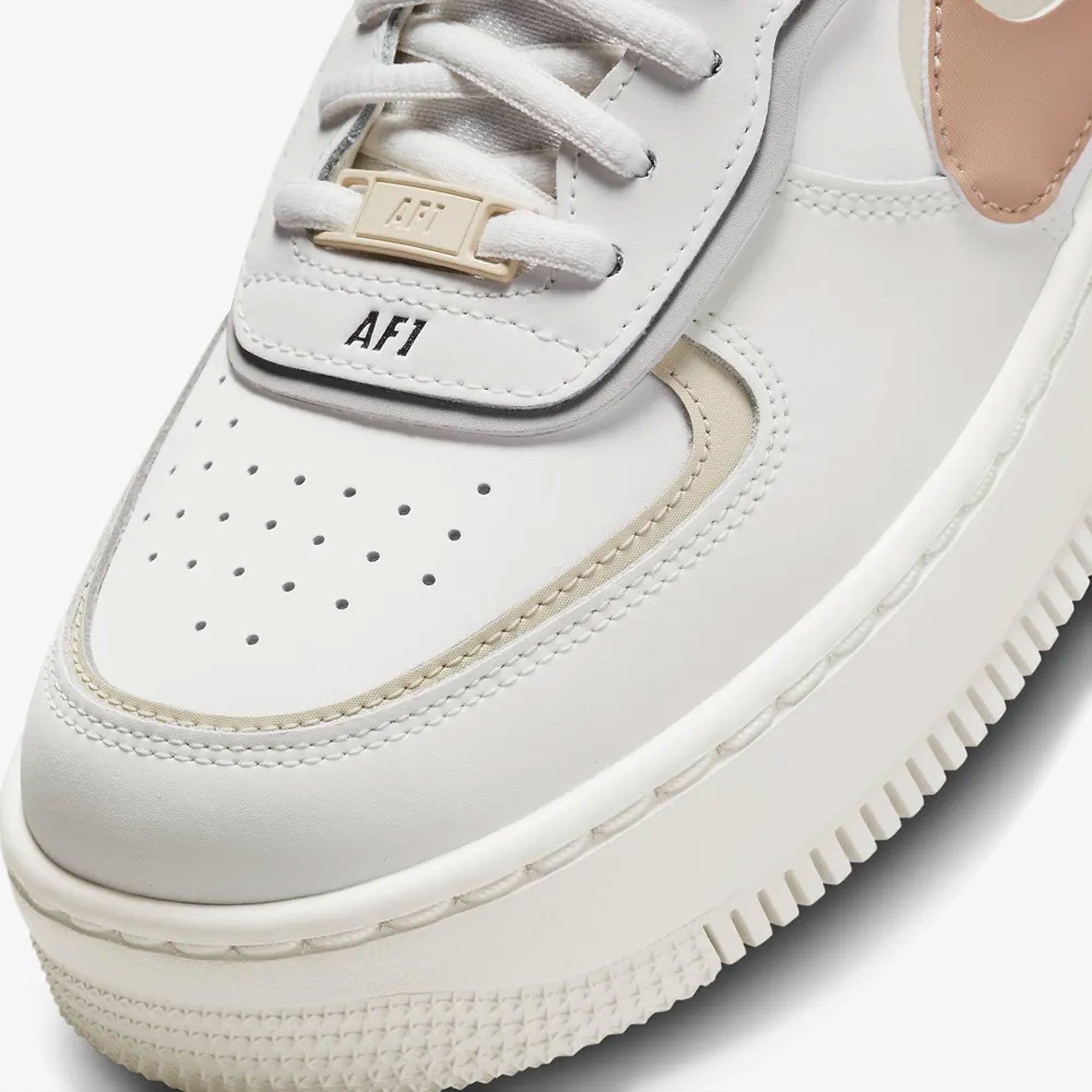 Nike | AIR FORCE 1 SHADOW { SAIL/HEMP-FOSSIL-LIGHT BONE - view 4