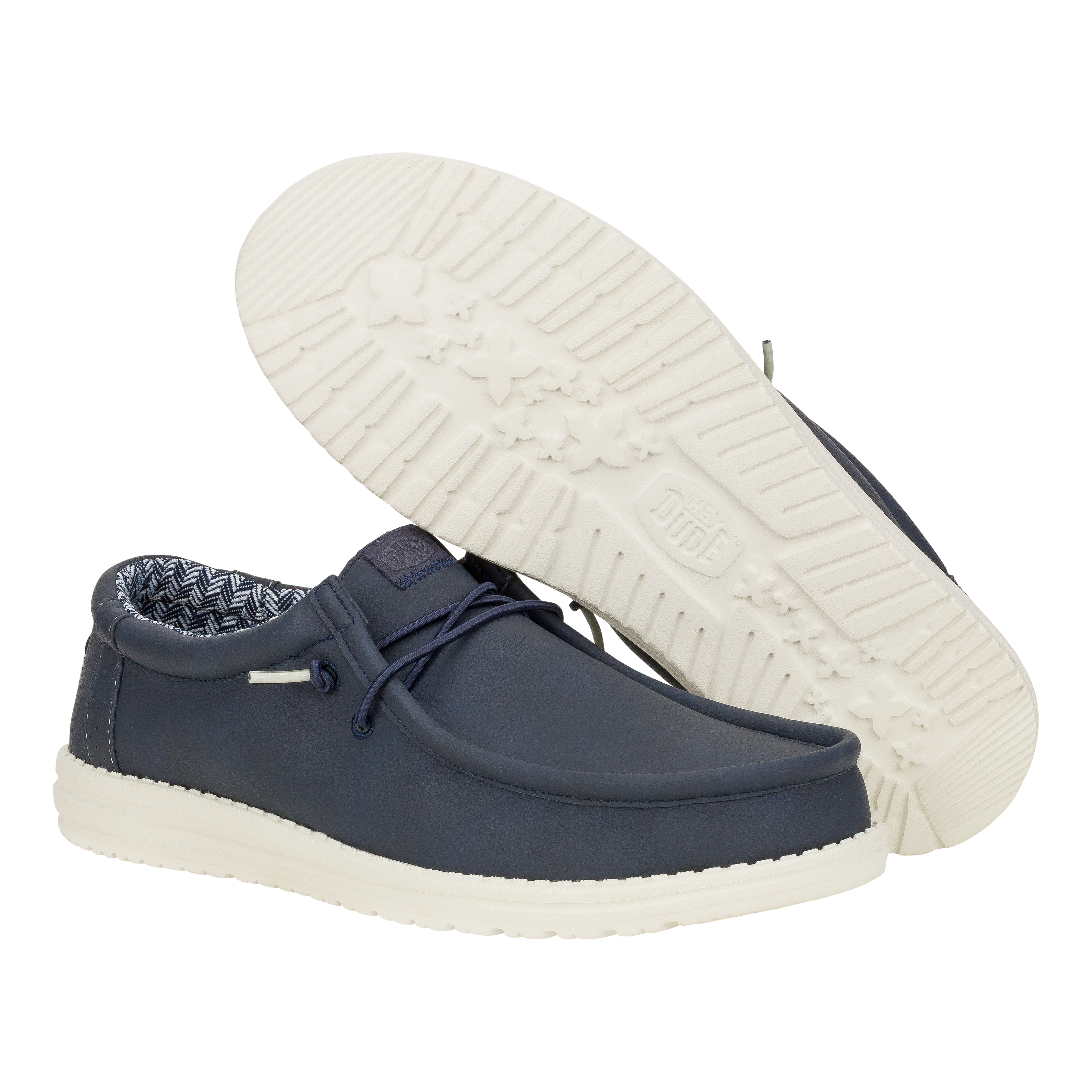 HEYDUDE shoes Wally Classic - Navy – Men's - view 3