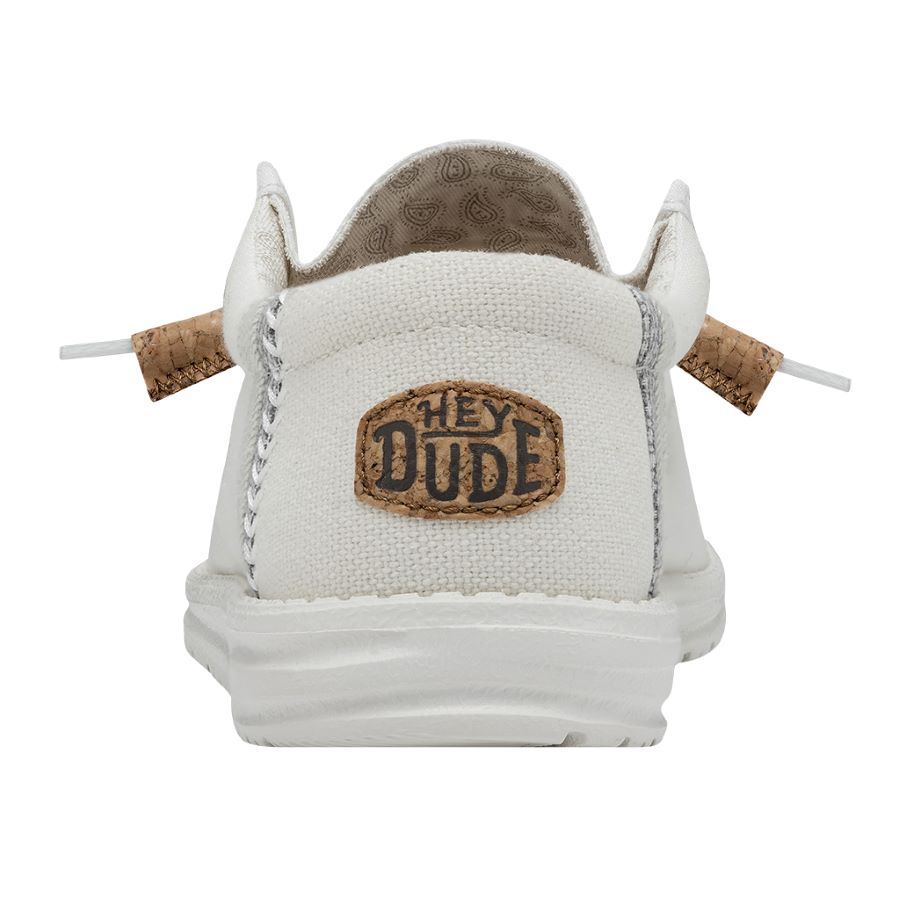 HEYDUDE shoes Wally Break Stitch - White – Men's - view 5