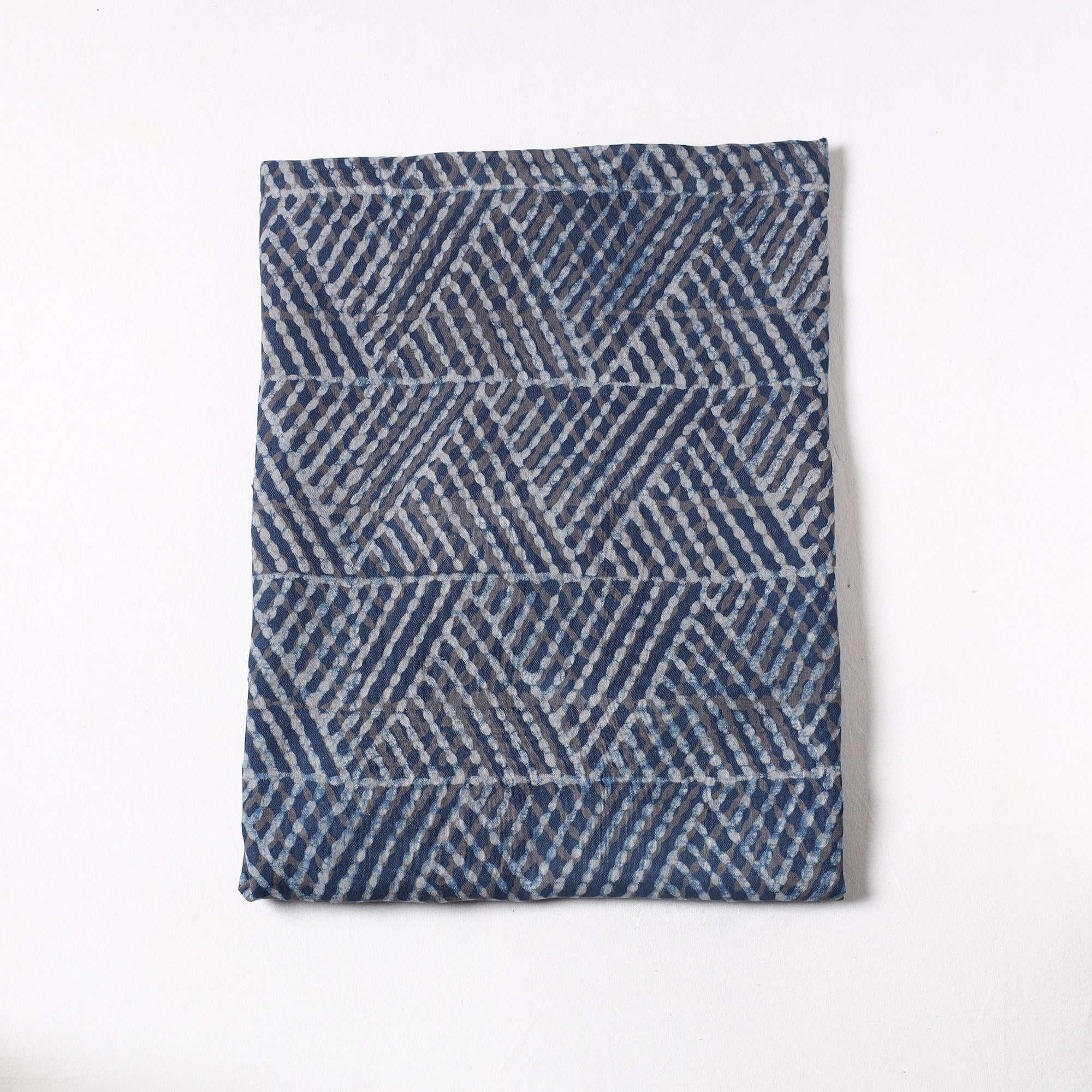 BINDAAS UNLIMITED Bindaas Block Printed Cotton Precut Fabric 07