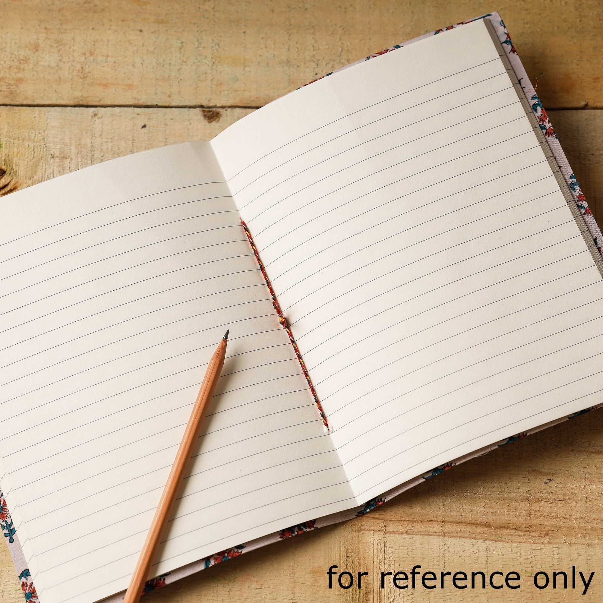BINDAAS UNLIMITED Brown - Bindaas Fabric Cover Handmade Paper Notebook (9 x 7 in) - view 2