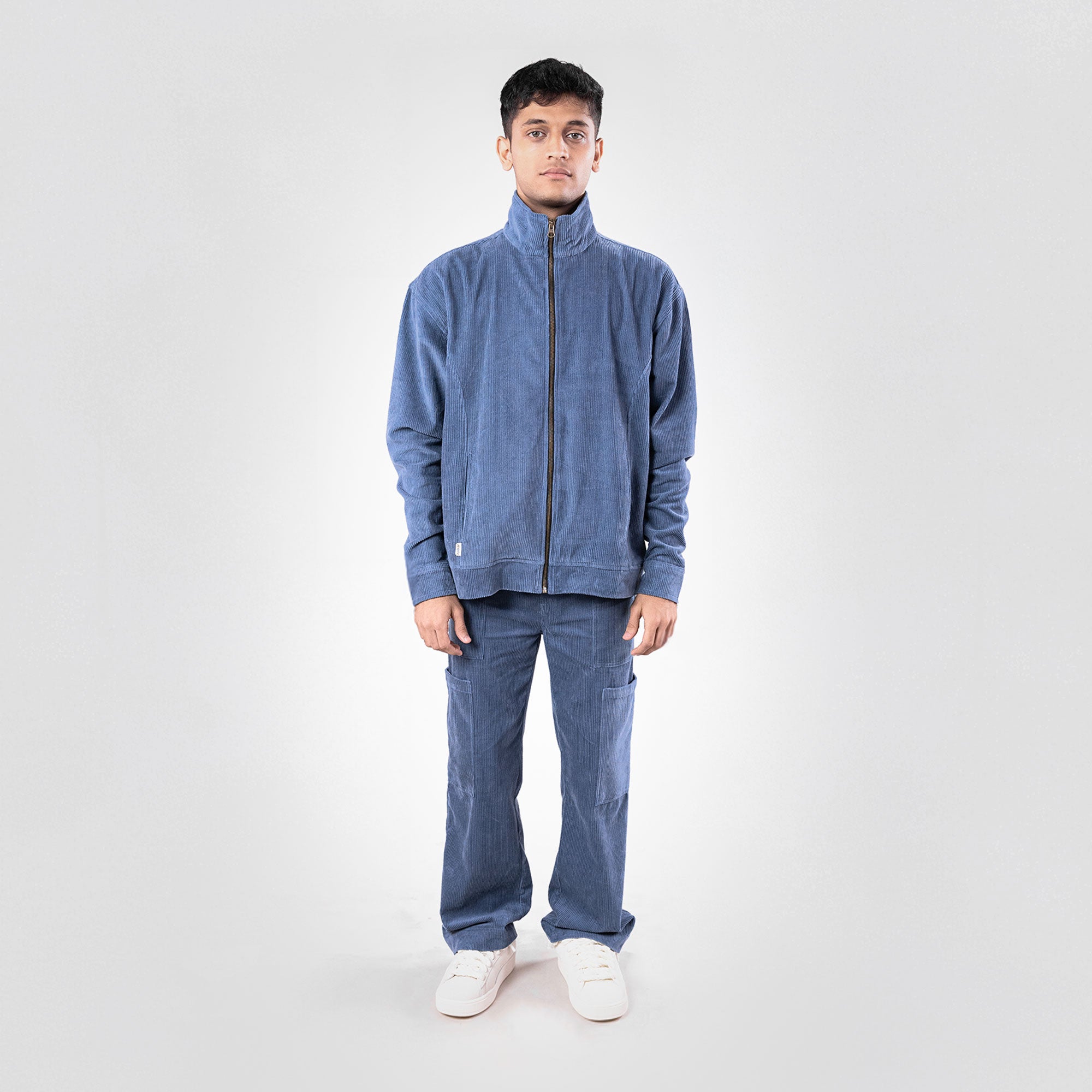 Superkicks | Corduroy Jacket { Estate Blue - view 3