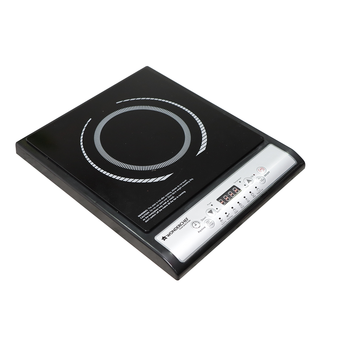 Wonderchef Torino Induction Cooktop with 11 Pre-set Cooking Menus|2000 Watt