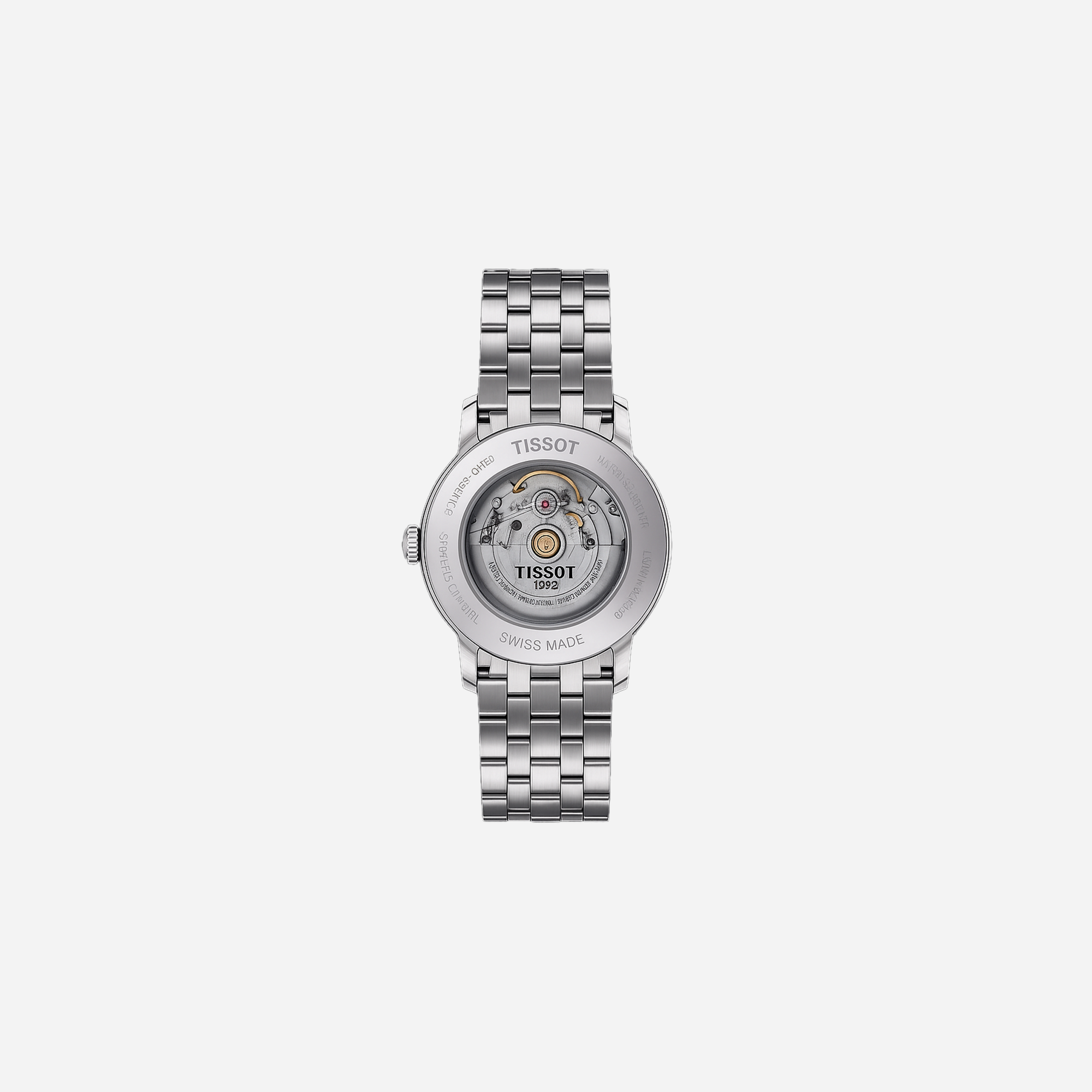 Tissot Carson Premium Automatic Lady Black Dial Stainless Steel Bracelet 30mm - view 2