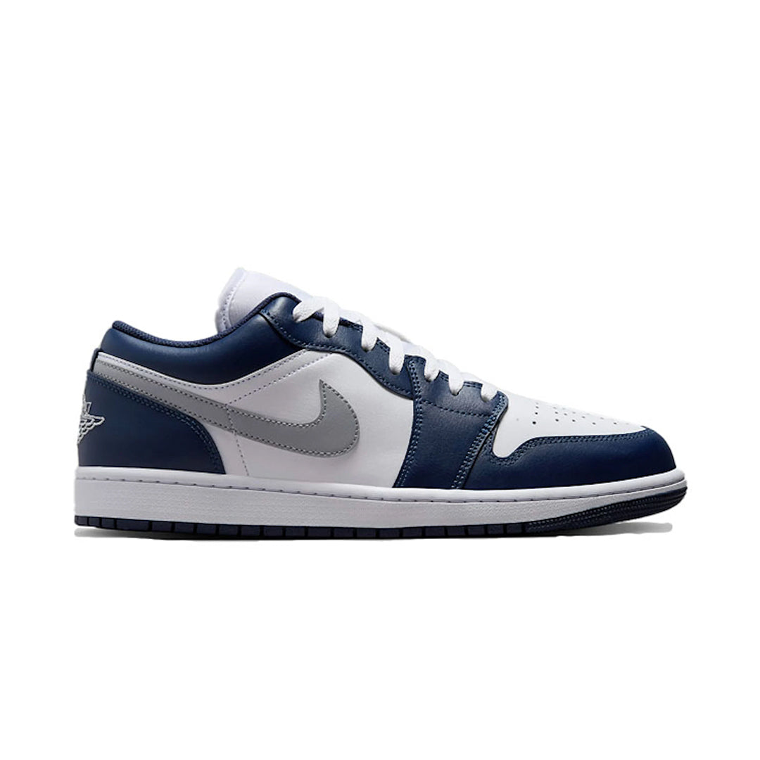 Air Jordan 1 Low Midnight Navy Wolf - view 4