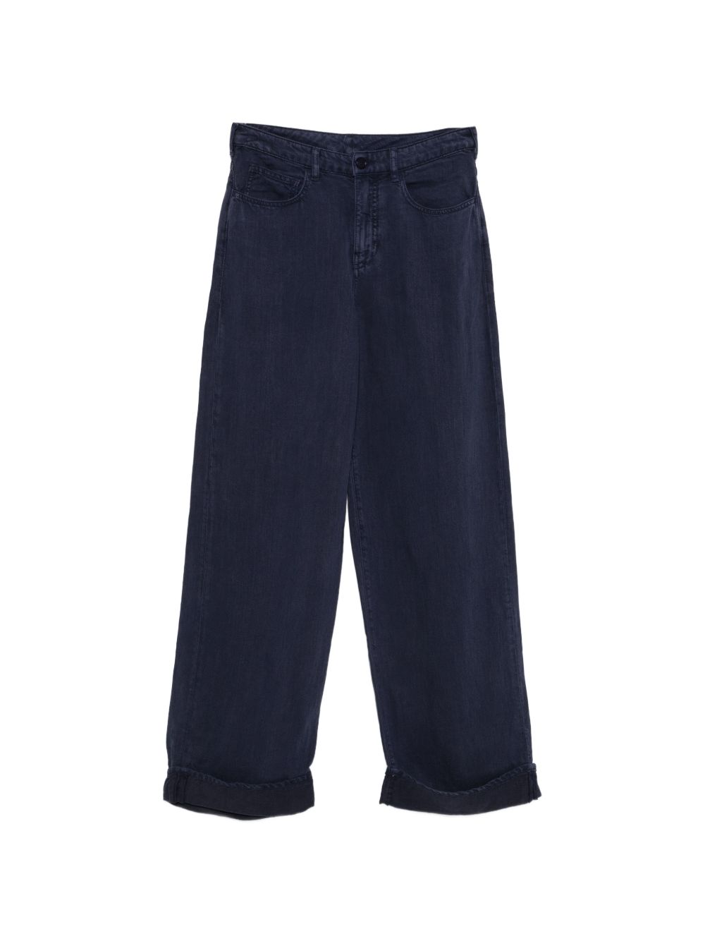 Emporio Armani Linen blend trousers – 60% Lyocell, 40% Linen