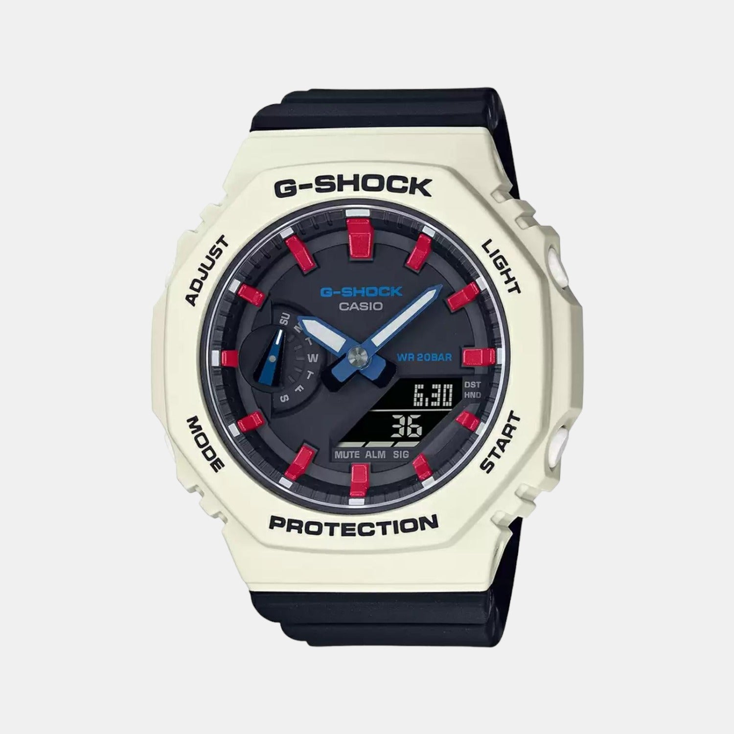 Casio G-Shock Women Quartz Black Dial Analog-Digital Resin Watch G1188
