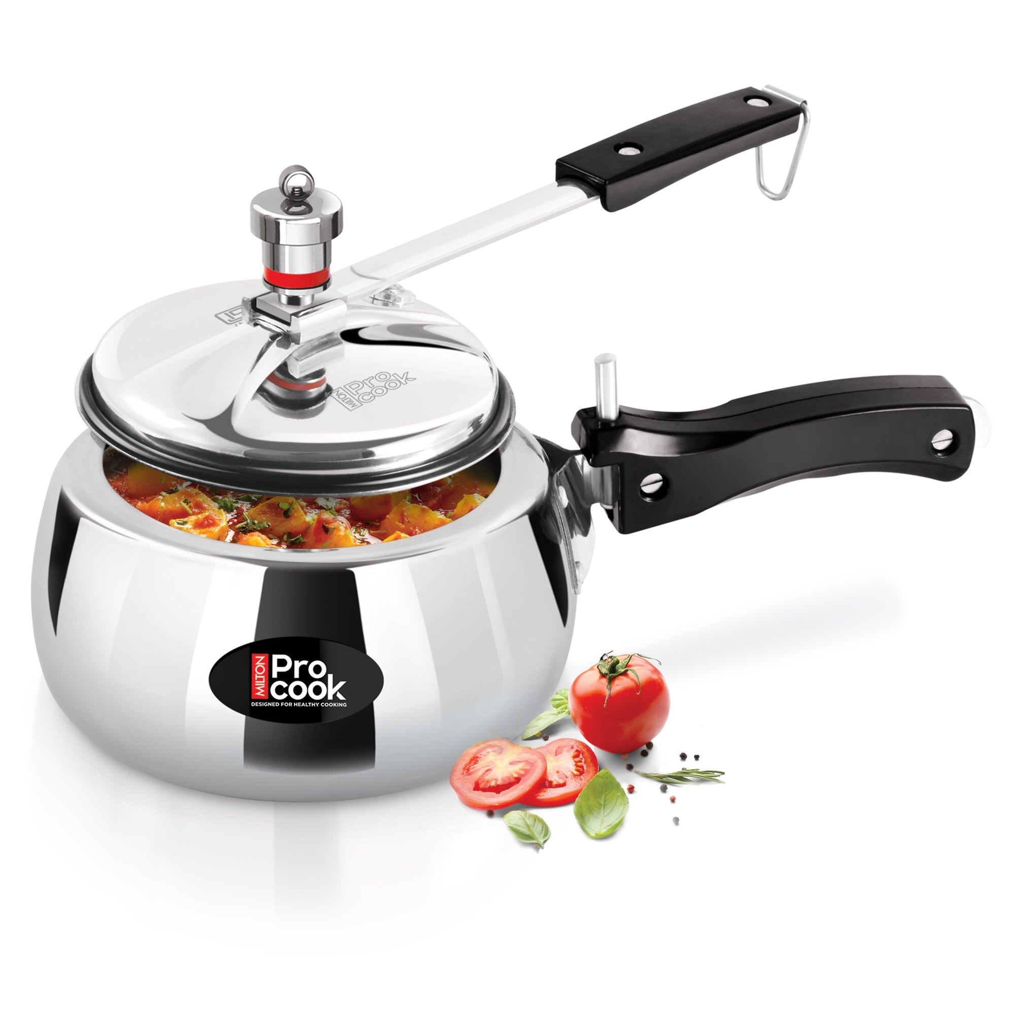 Pressure Cooker Inner Lid Curve Aluminium Induction (Milton Procook) - view 2