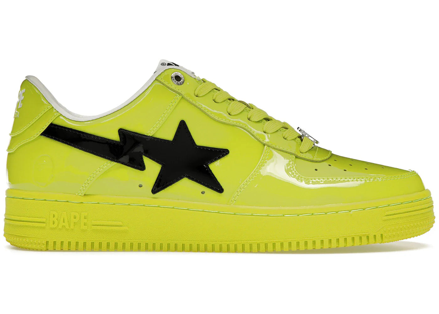 Sta 2 yellow – A Bathing Ape Bape Sta #2 Yellow Patent