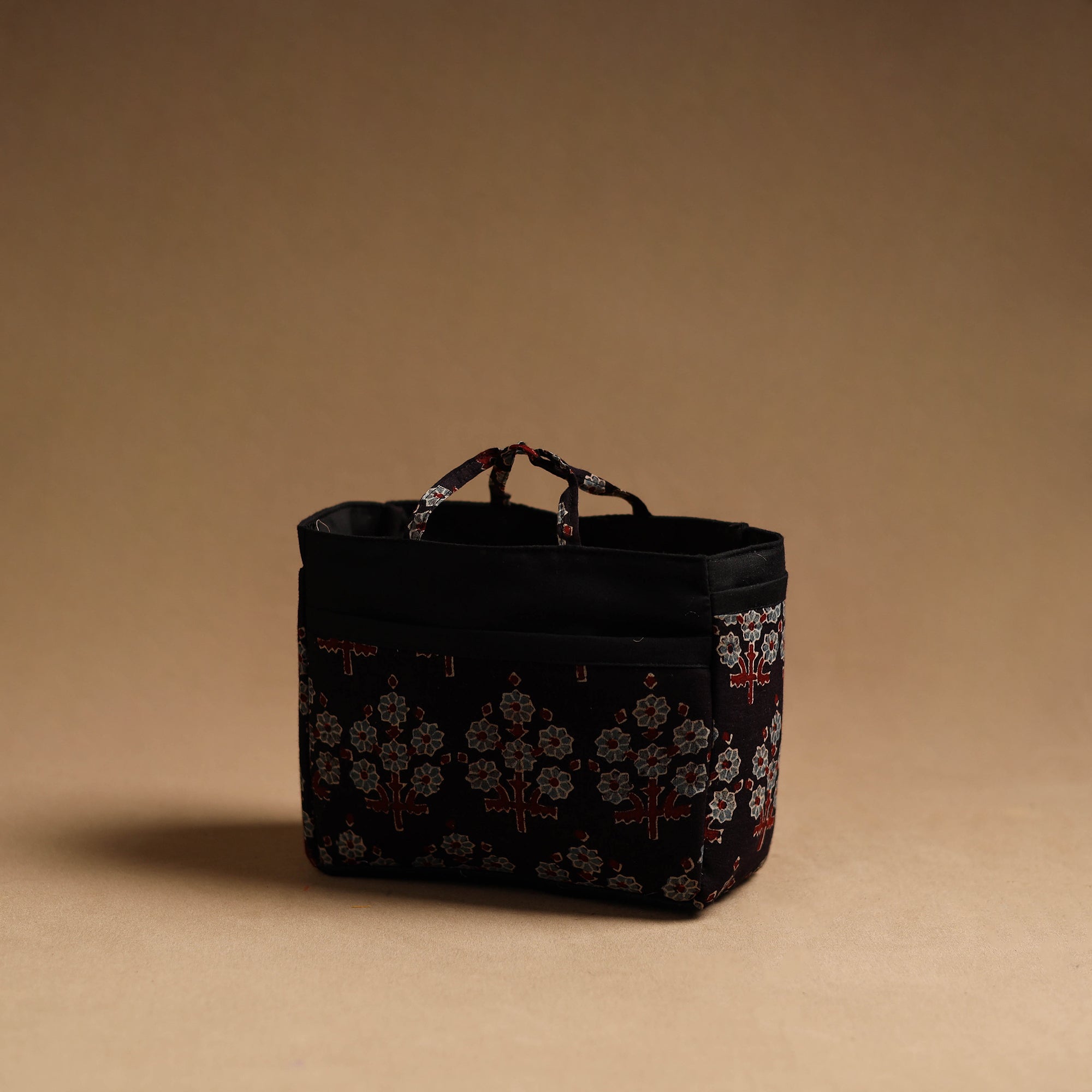 NOORI BAZAR Black - Handmade Cotton Multipurpose Cosmetic/Toiletry Bag 08 - view 2
