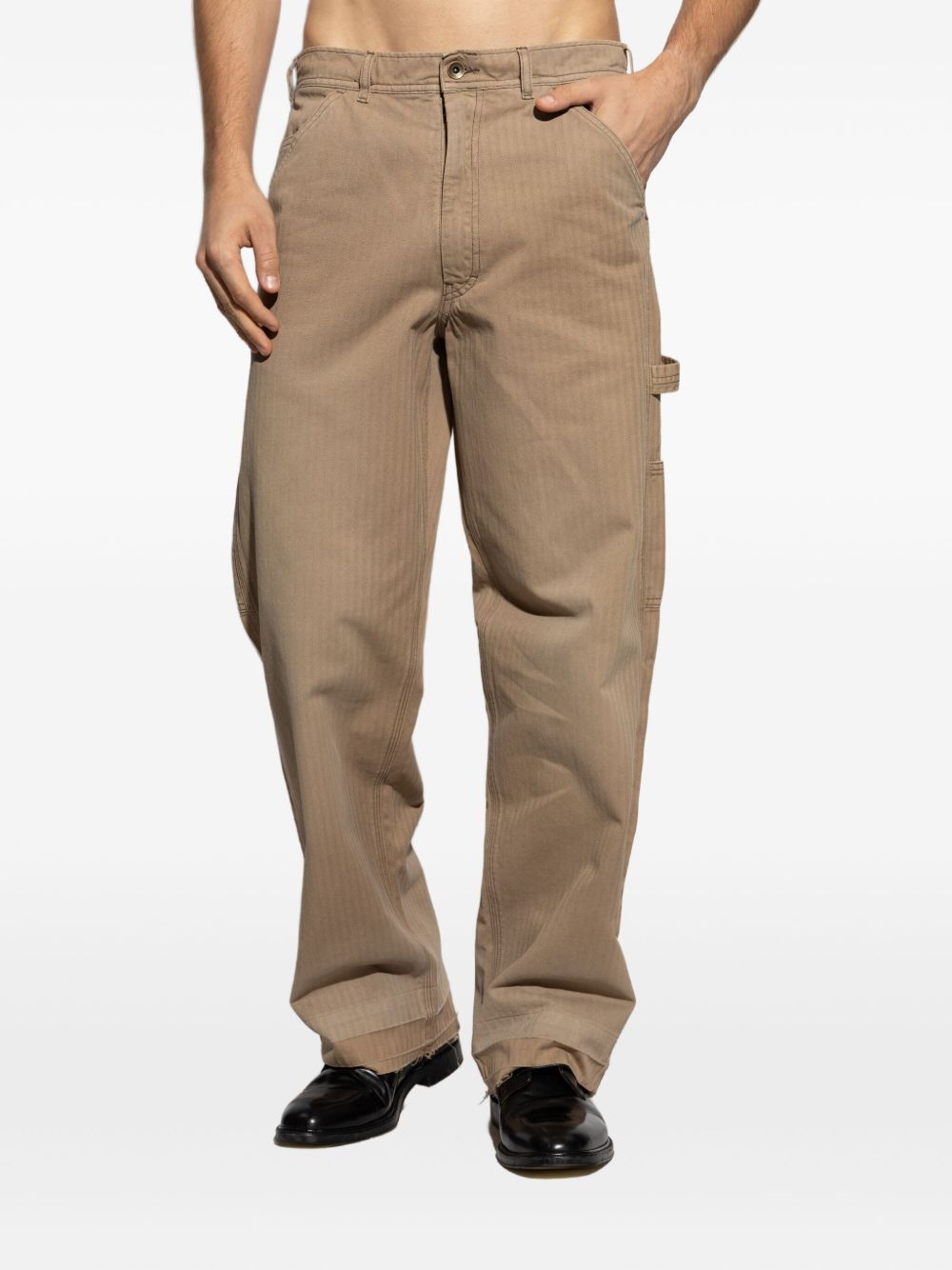 Maison Margiela Herringbone trousers – Cotton 100% - view 3