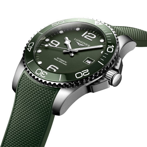 Longines Hydroconquest Green Matt Dial Men 41mm - view 2