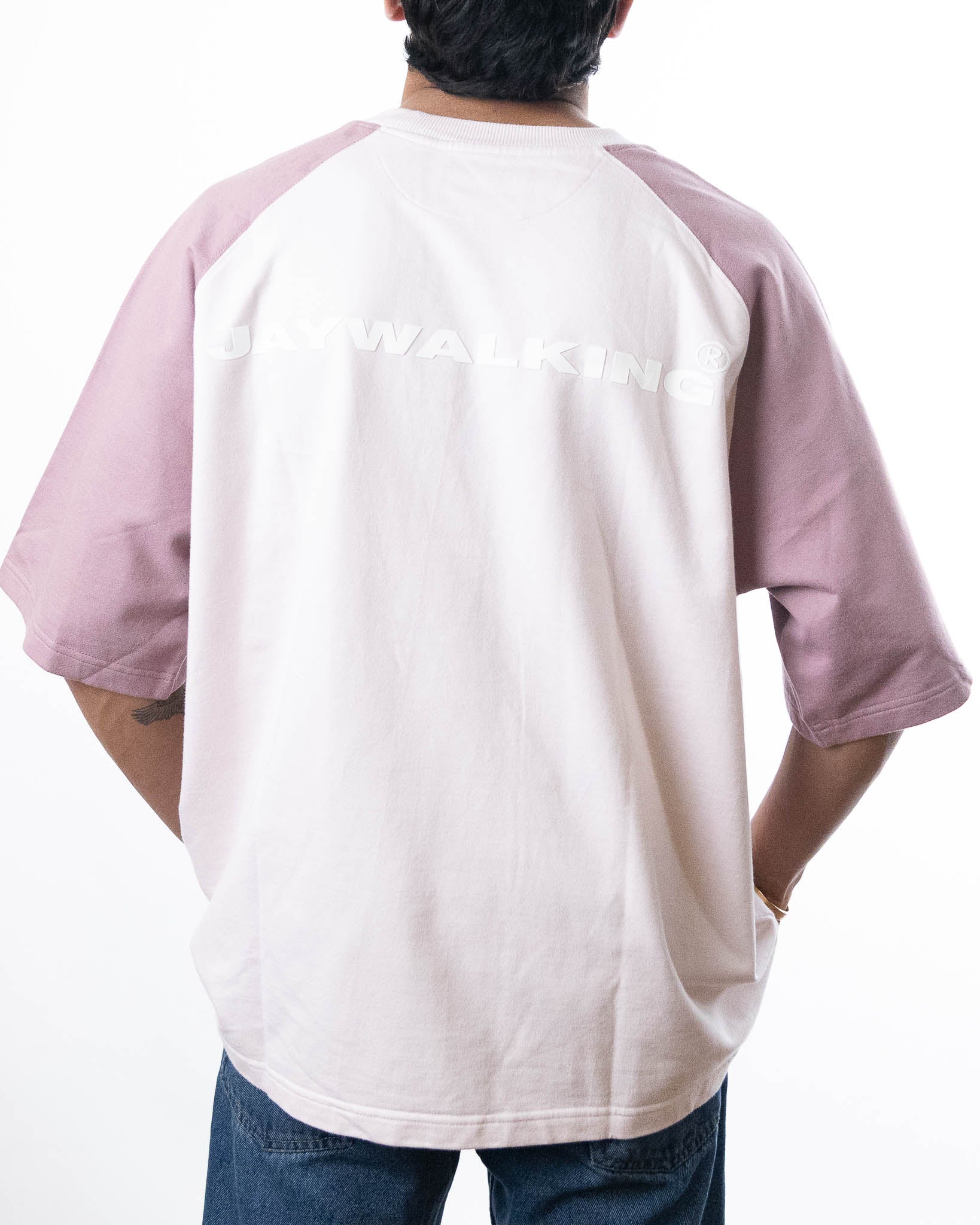 Jaywalking Dual Color Basic T-Shirt - view 2