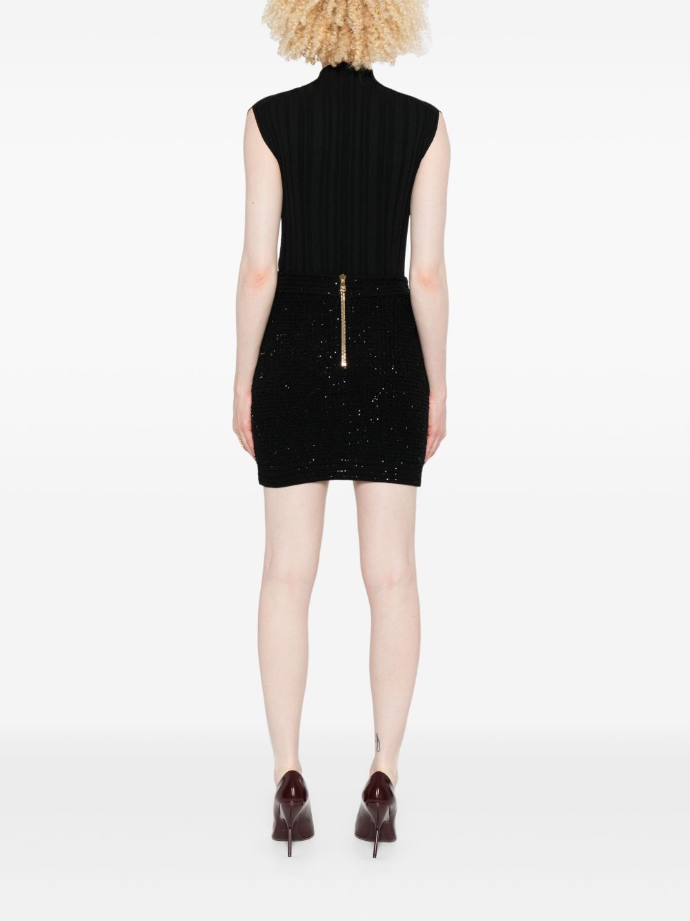 Balmain Tweed Mini Skirt - view 3