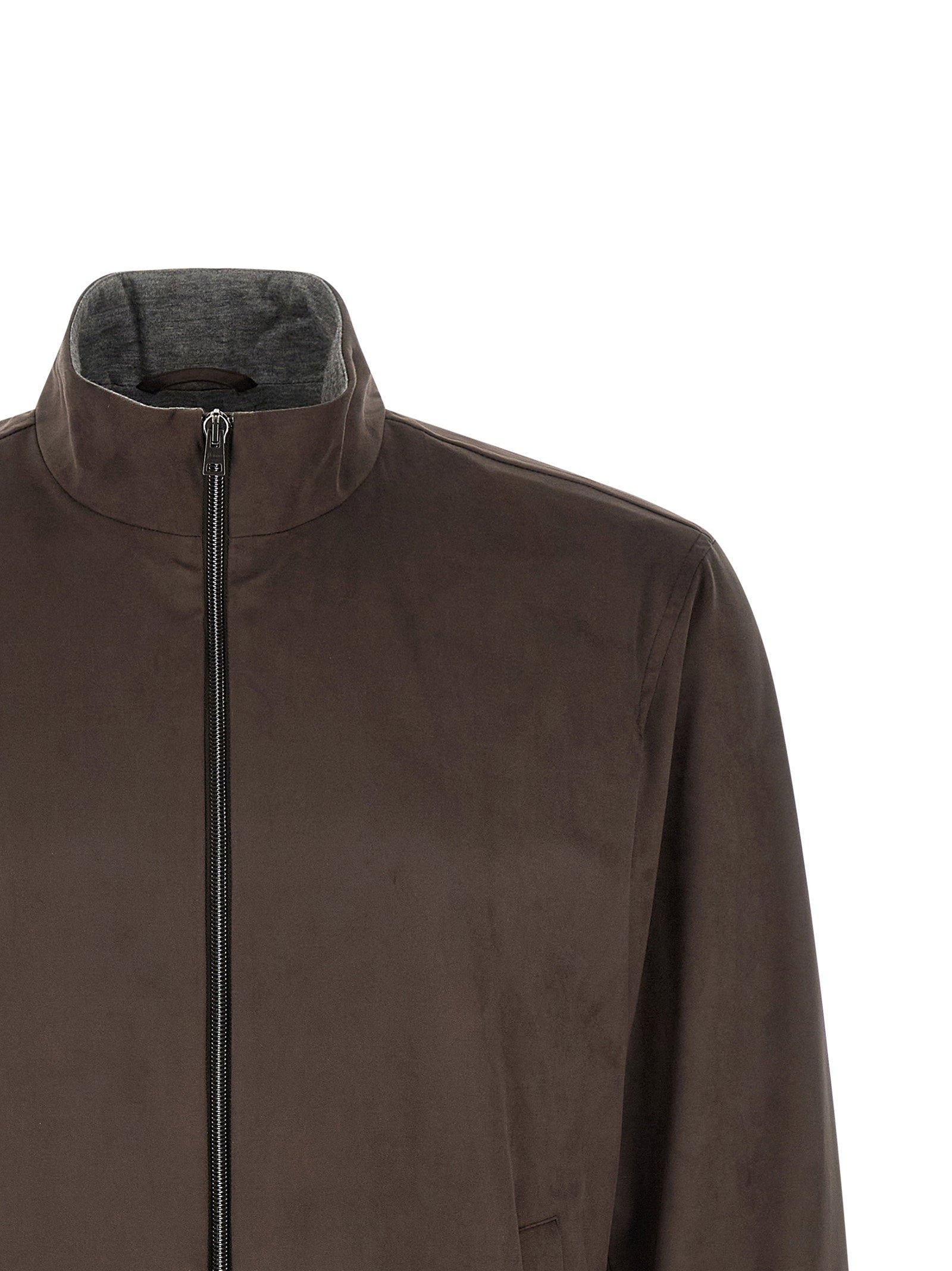 Herno Suede Effect Jacket - view 3