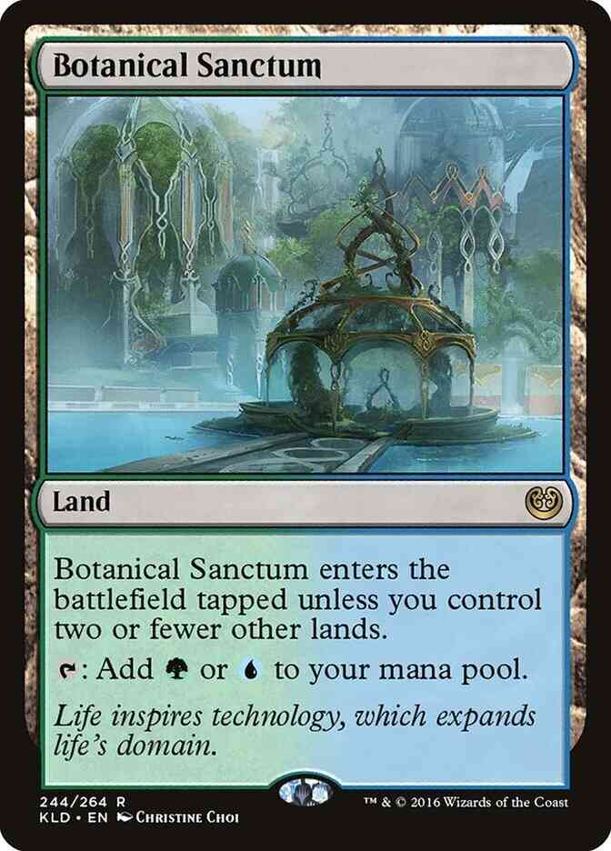 Botanical sanctum 244 – Magic Botanical Sanctum [244] [Kaladesh] [Non-Foil]