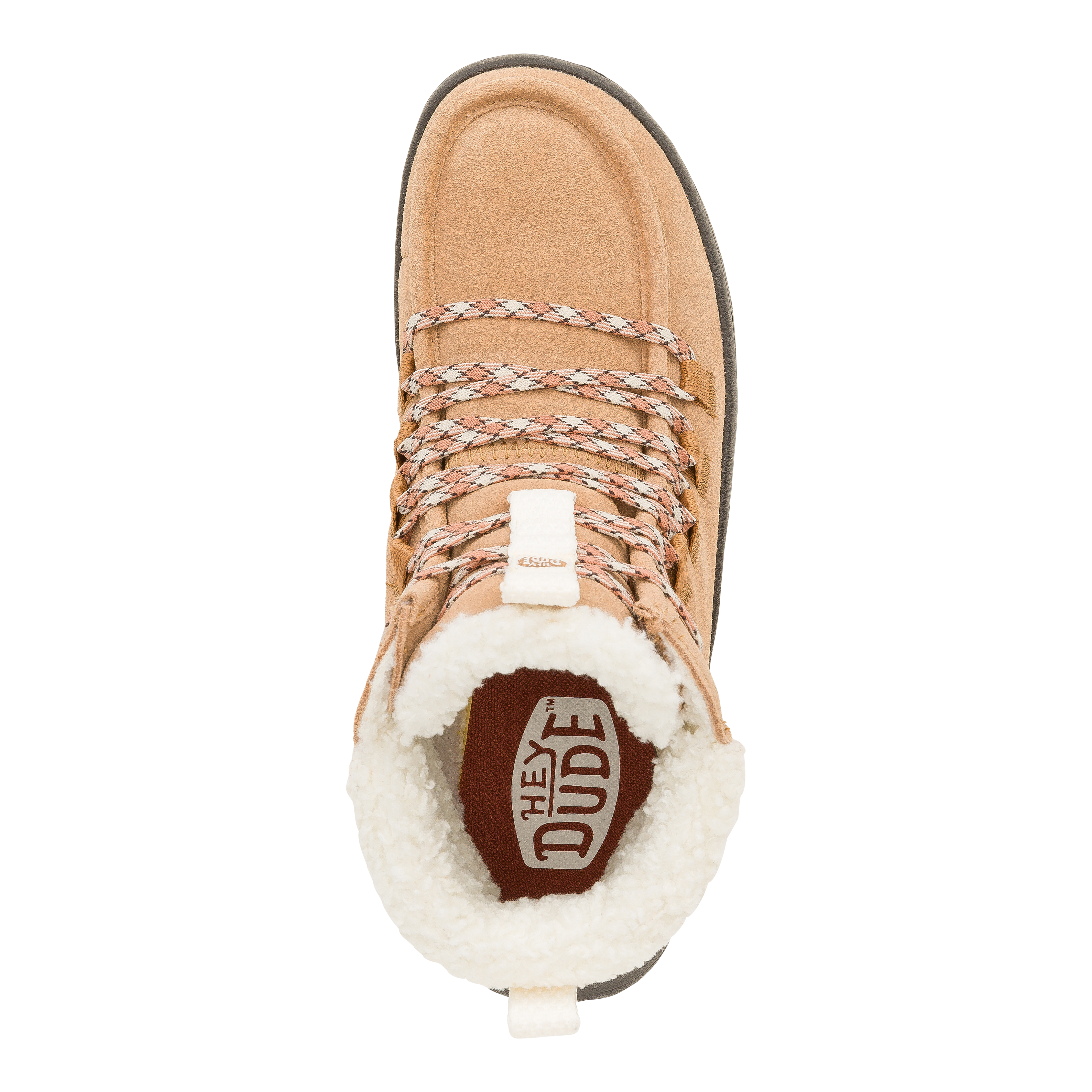 HEYDUDE shoes Wendy Peak Apres Suede Cozy - Chestnut/Black - view 7