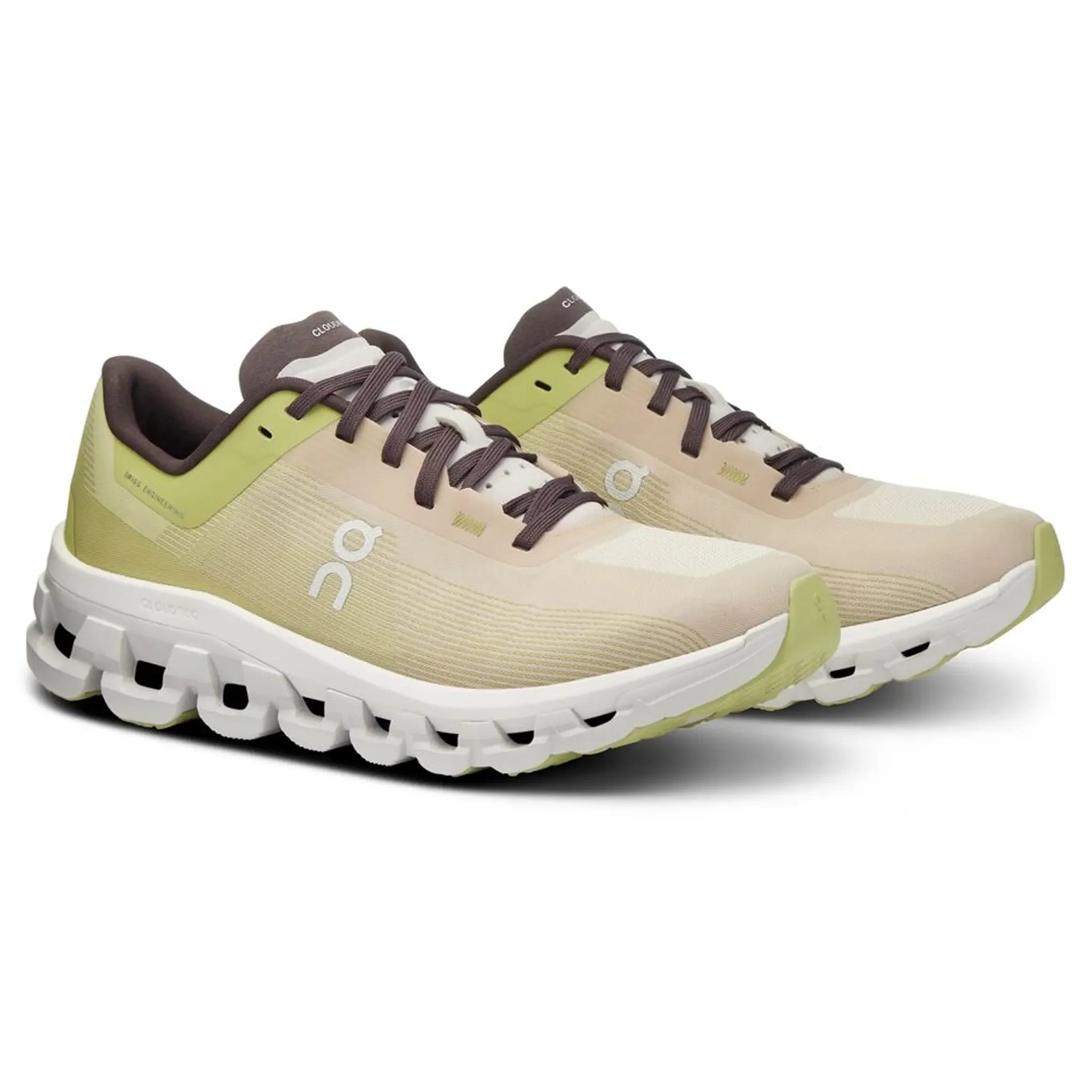 On Running Cloud 4 Zest Frost Shoes (W) – Green - view 2
