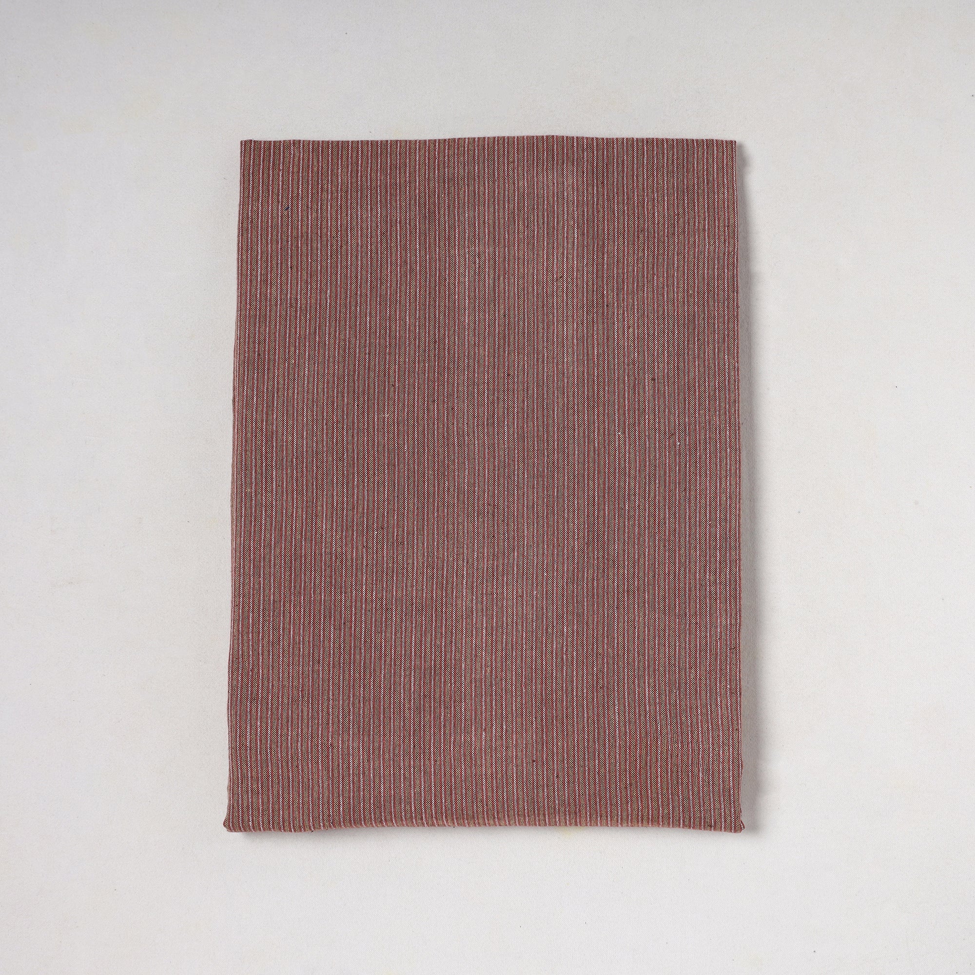AHA VASTRA HANDLOOM Brown - Jhiri Pure Handloom Cotton Precut Fabric (1.3 meter) 66