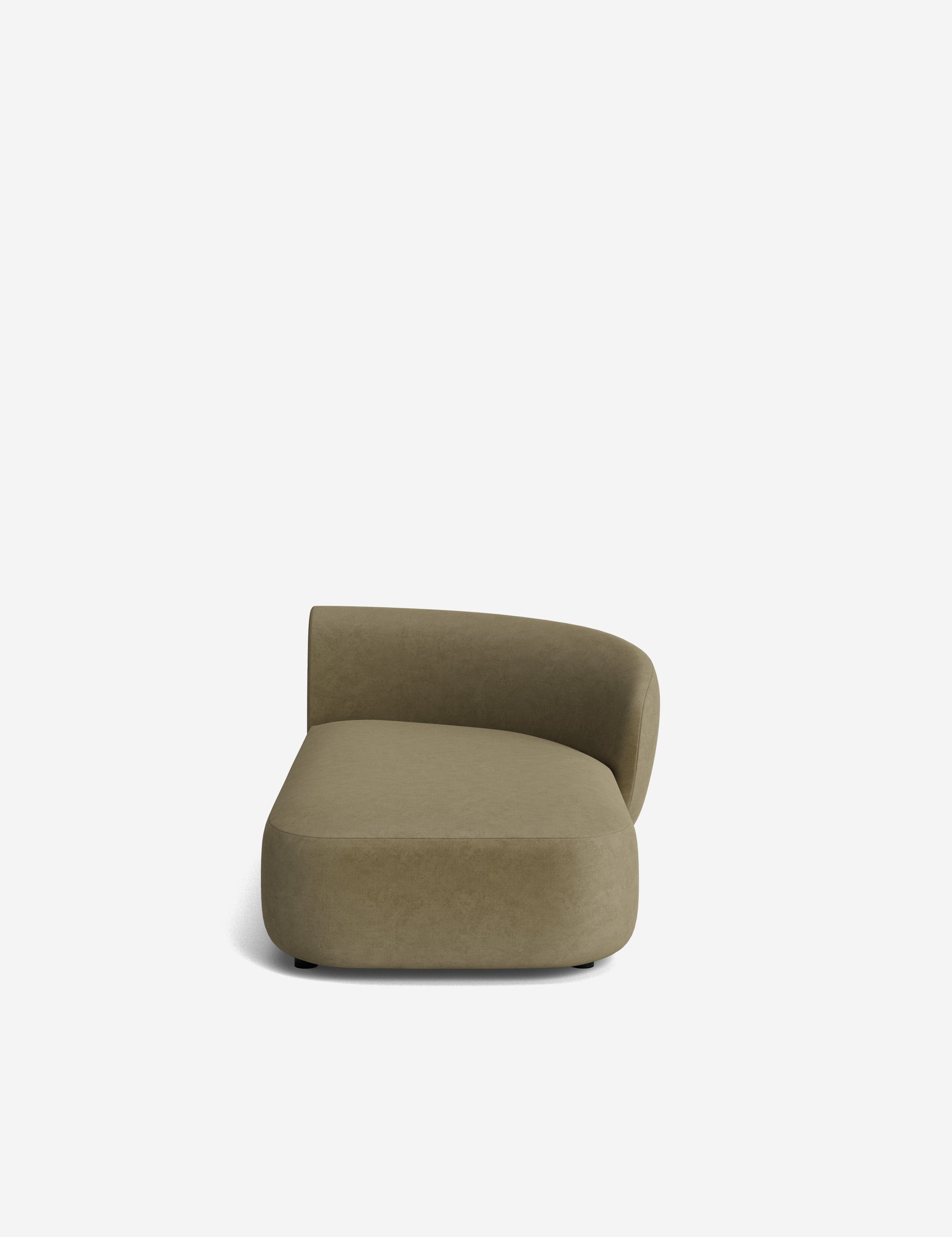 Lulu and Georgia Claret Modular Right Chaise - view 82