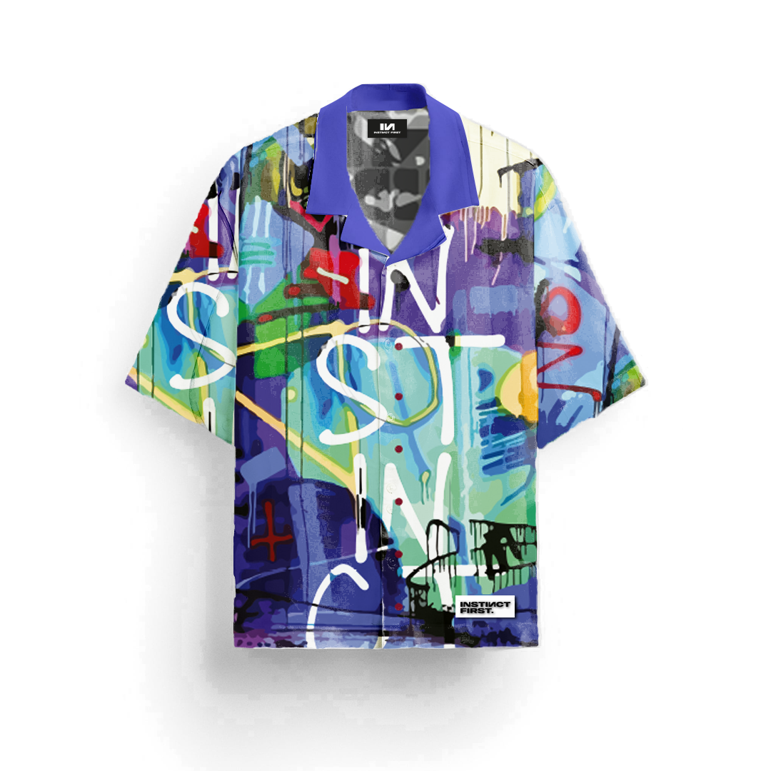 Instinct First Cuban Oversized Shirt - Resort Wear