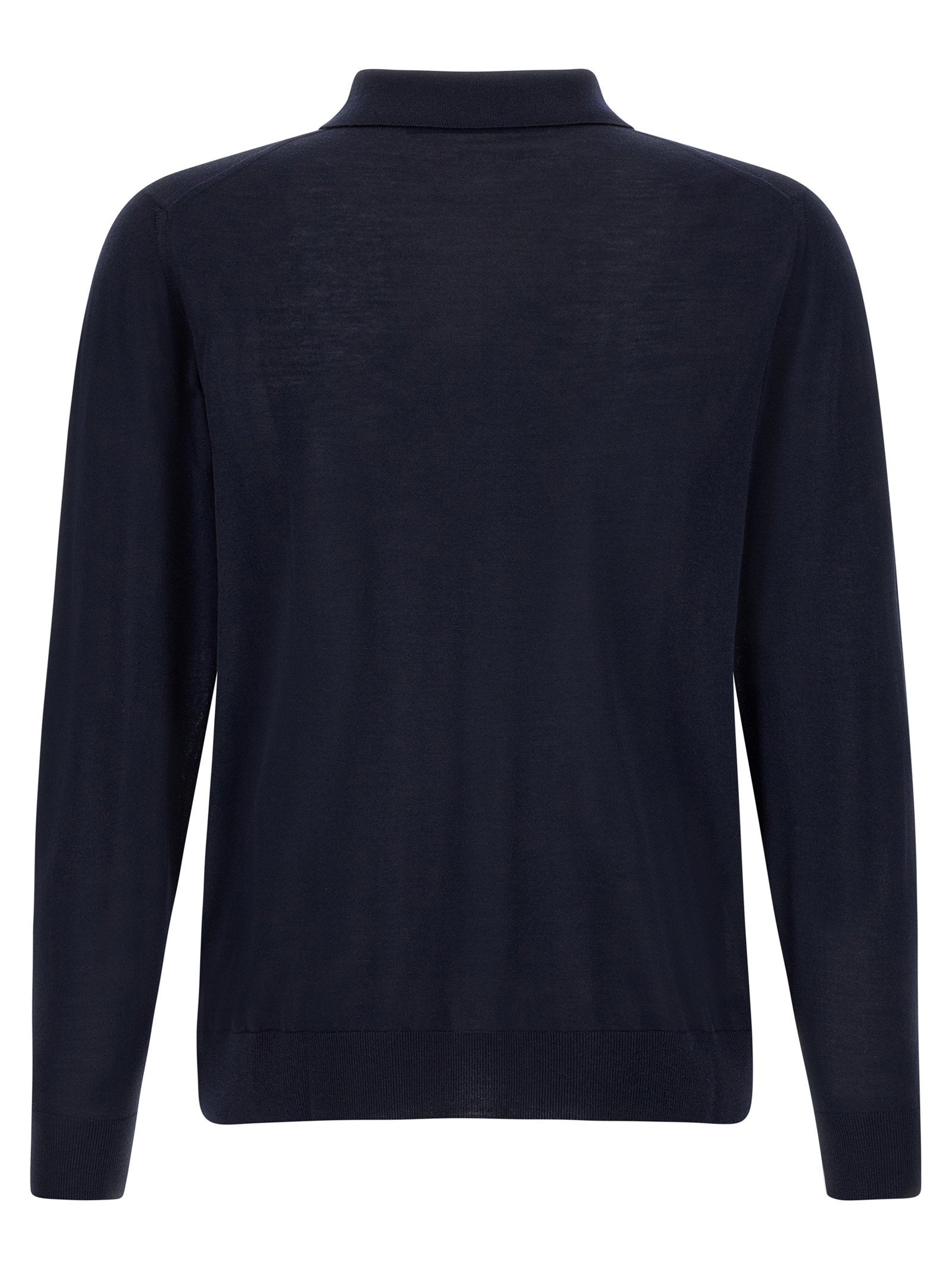 Kiton Wool Polo Shirt 14 Microns – 100% wool - view 2