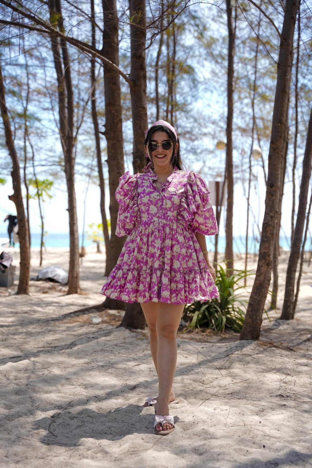 Idaho-o Lavender Lily Dress - view 2