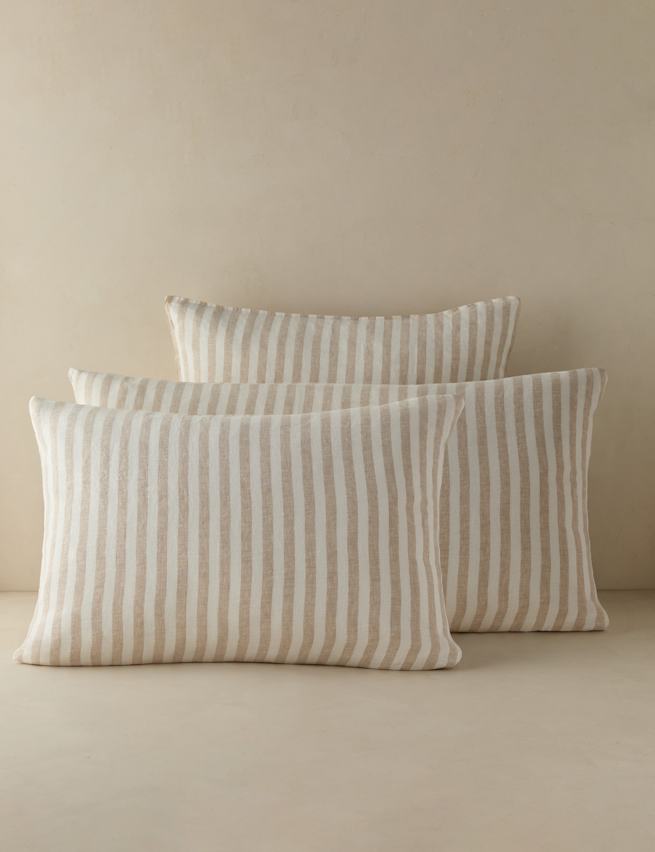 Lulu and Georgia Thayer Striped European Flax Linen® Sham